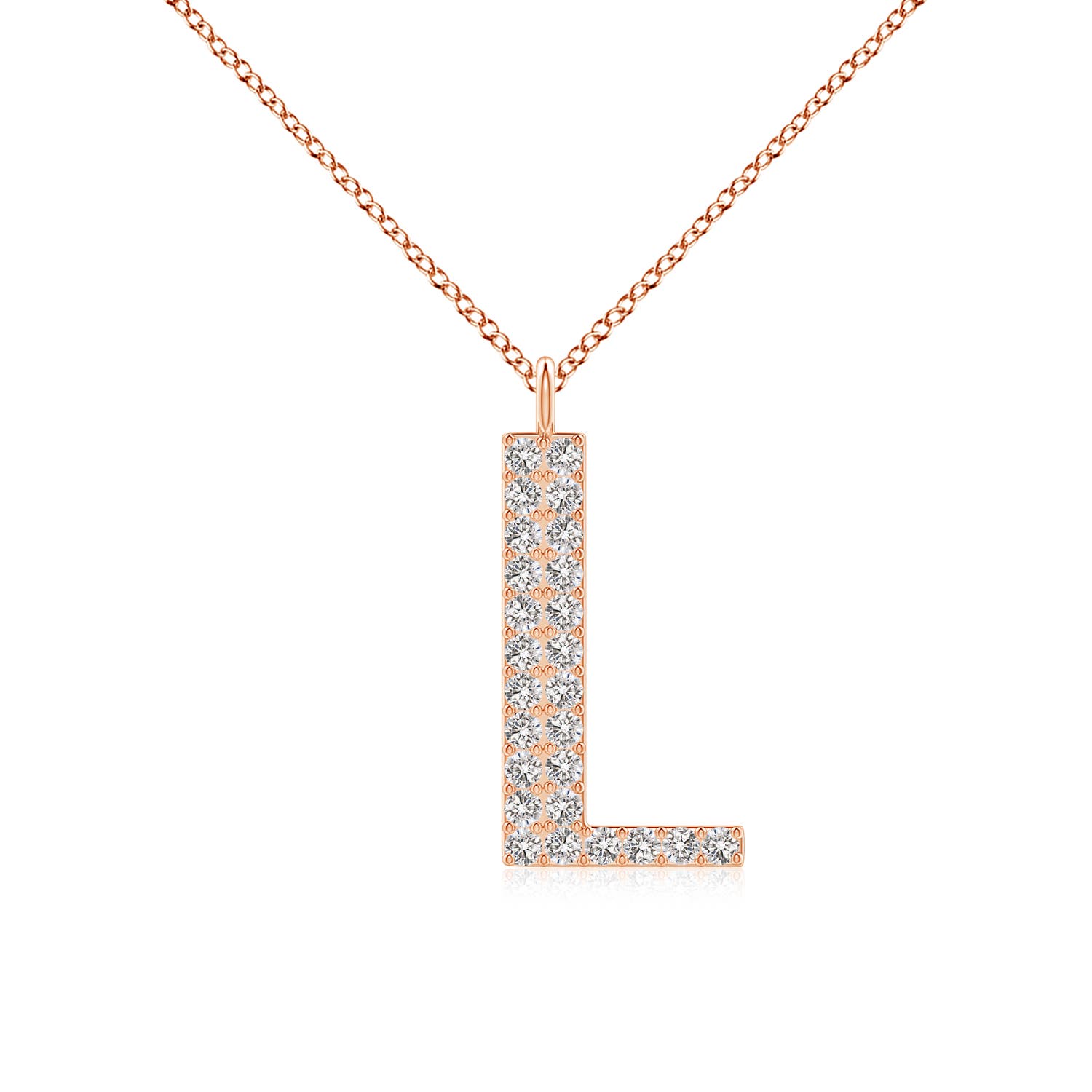 I-J, I1-I2 / 0.21 CT / 14 KT Rose Gold