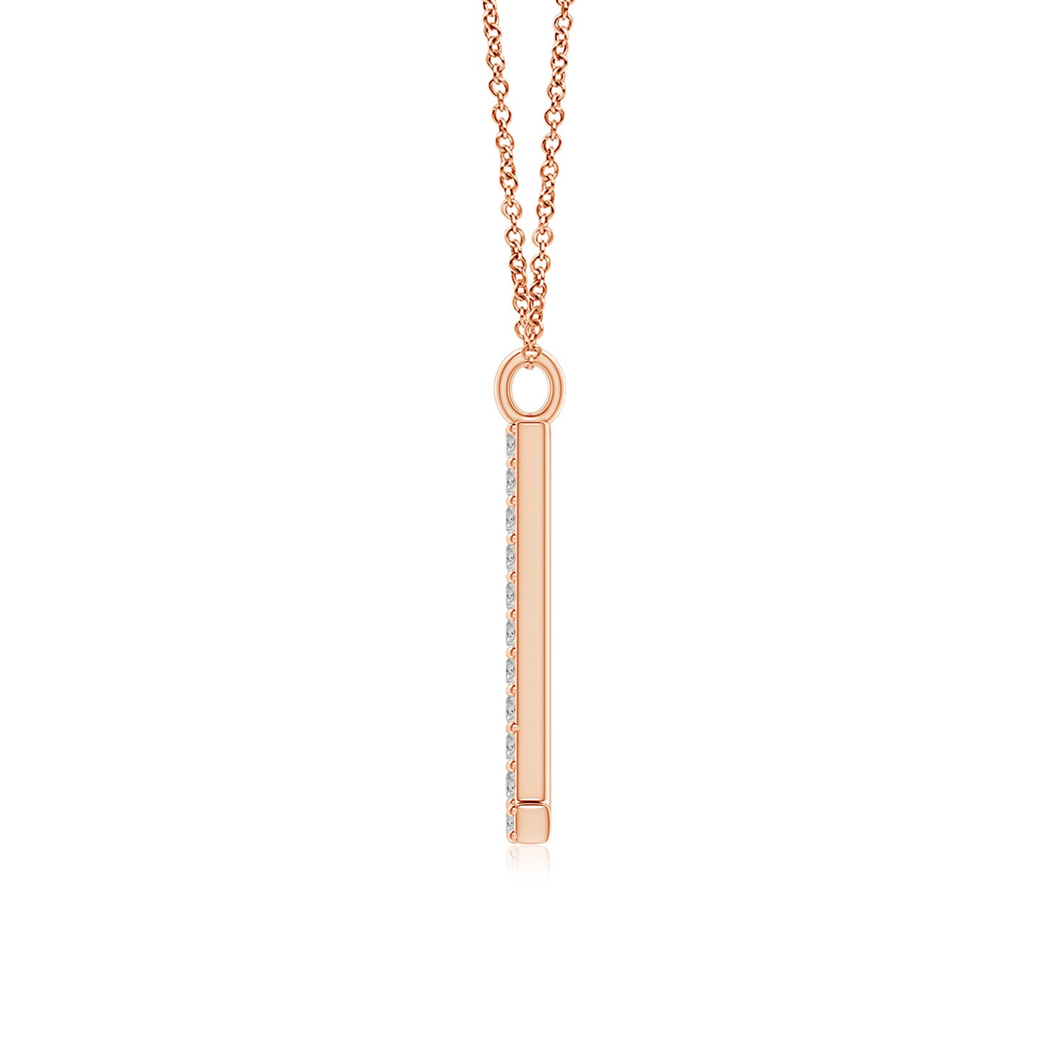 K, I3 / 0.21 CT / 14 KT Rose Gold