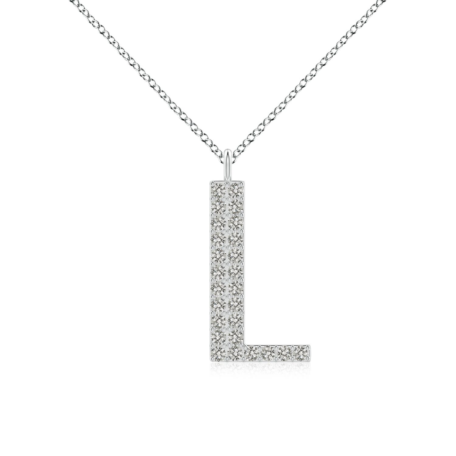 K, I3 / 0.21 CT / 14 KT White Gold