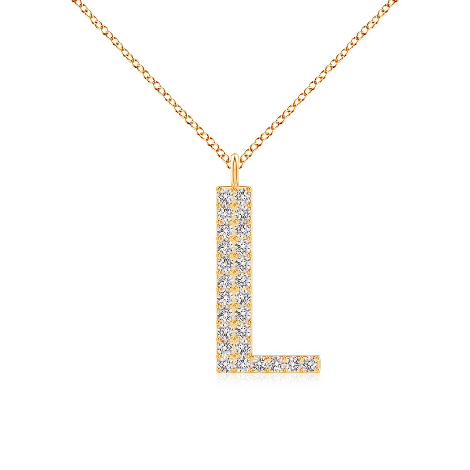 I-J, I1-I2 / 0.21 CT / 14 KT Yellow Gold