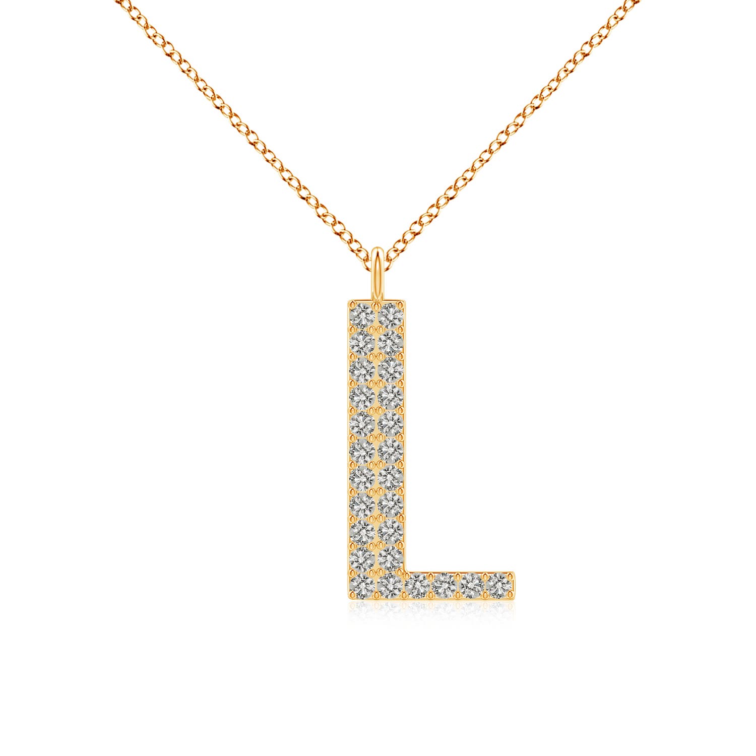 K, I3 / 0.21 CT / 14 KT Yellow Gold