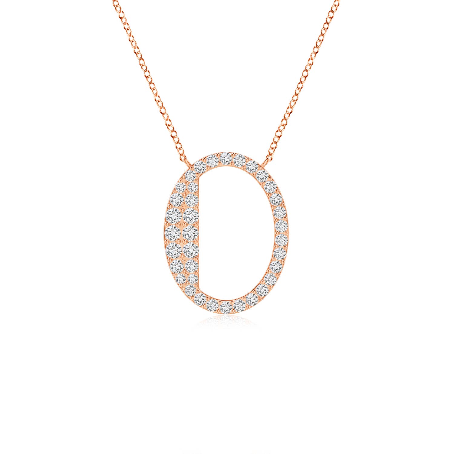 H, SI2 / 0.31 CT / 14 KT Rose Gold