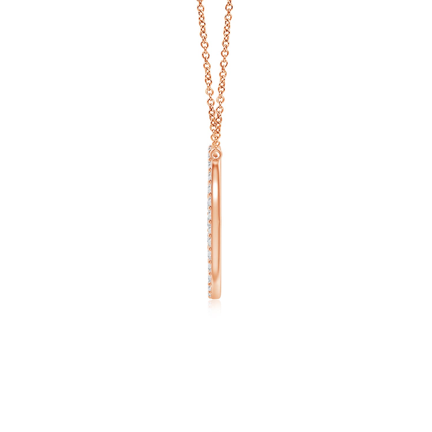 H, SI2 / 0.31 CT / 14 KT Rose Gold