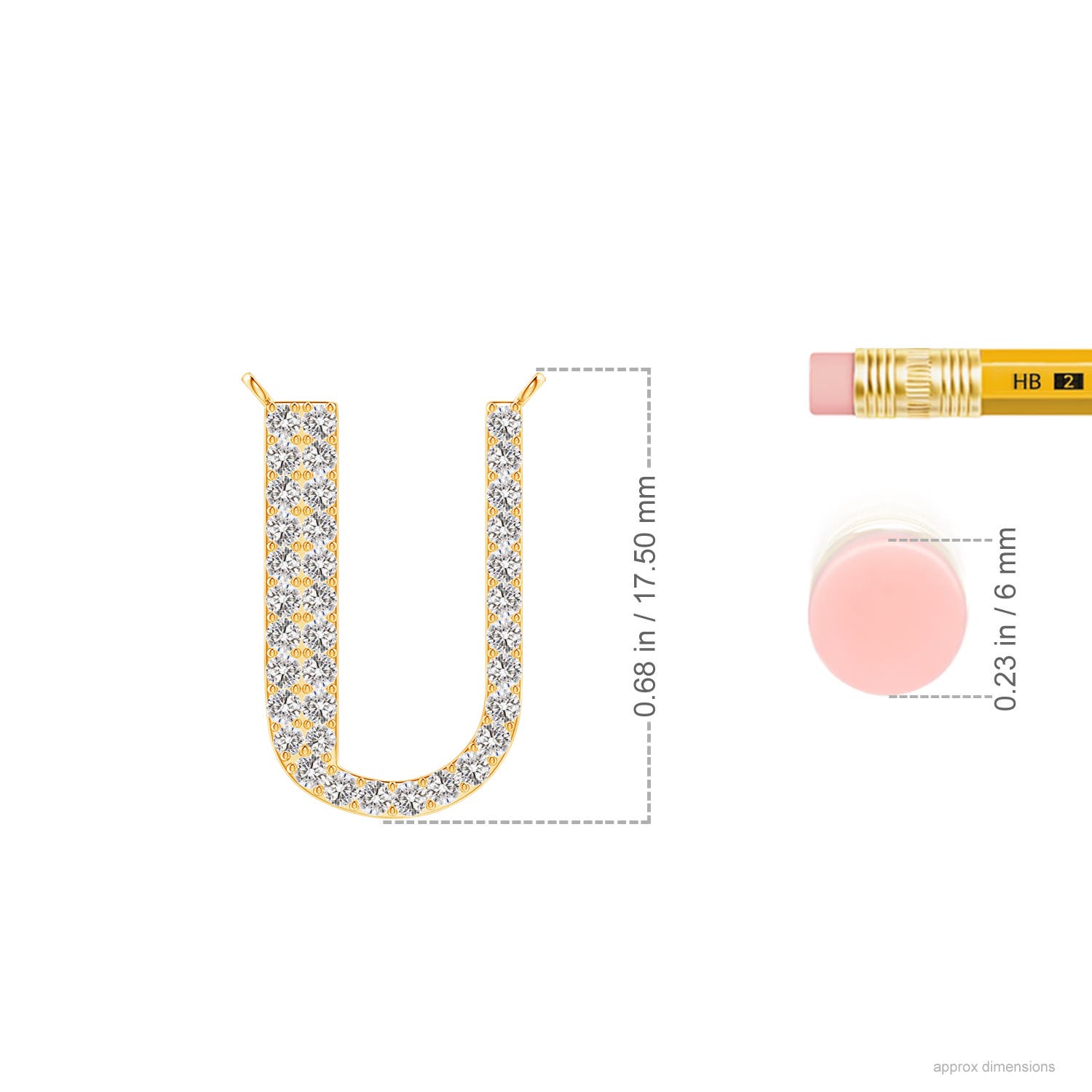 I-J, I1-I2 / 0.25 CT / 14 KT Yellow Gold