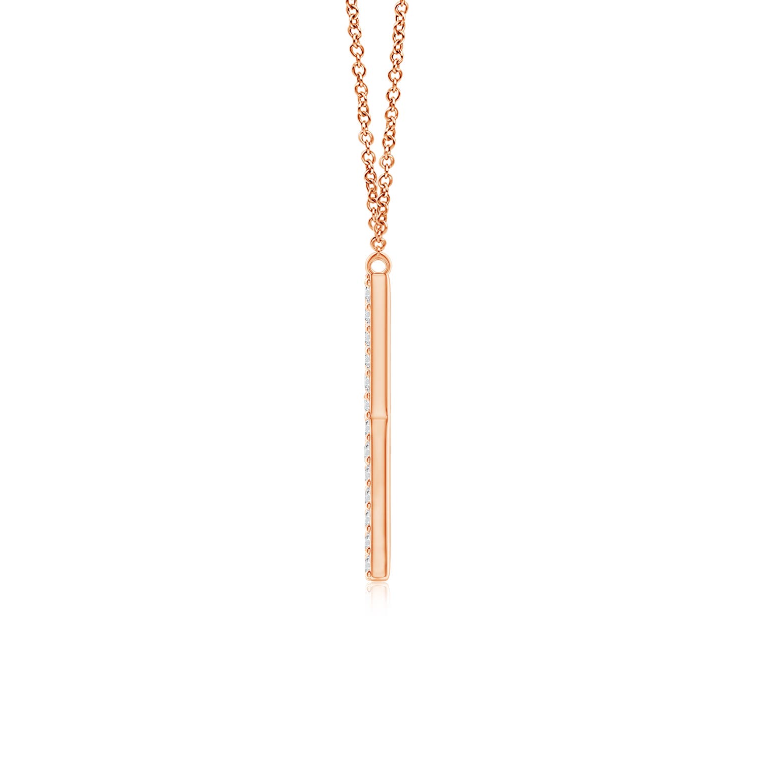 H, SI2 / 0.26 CT / 14 KT Rose Gold