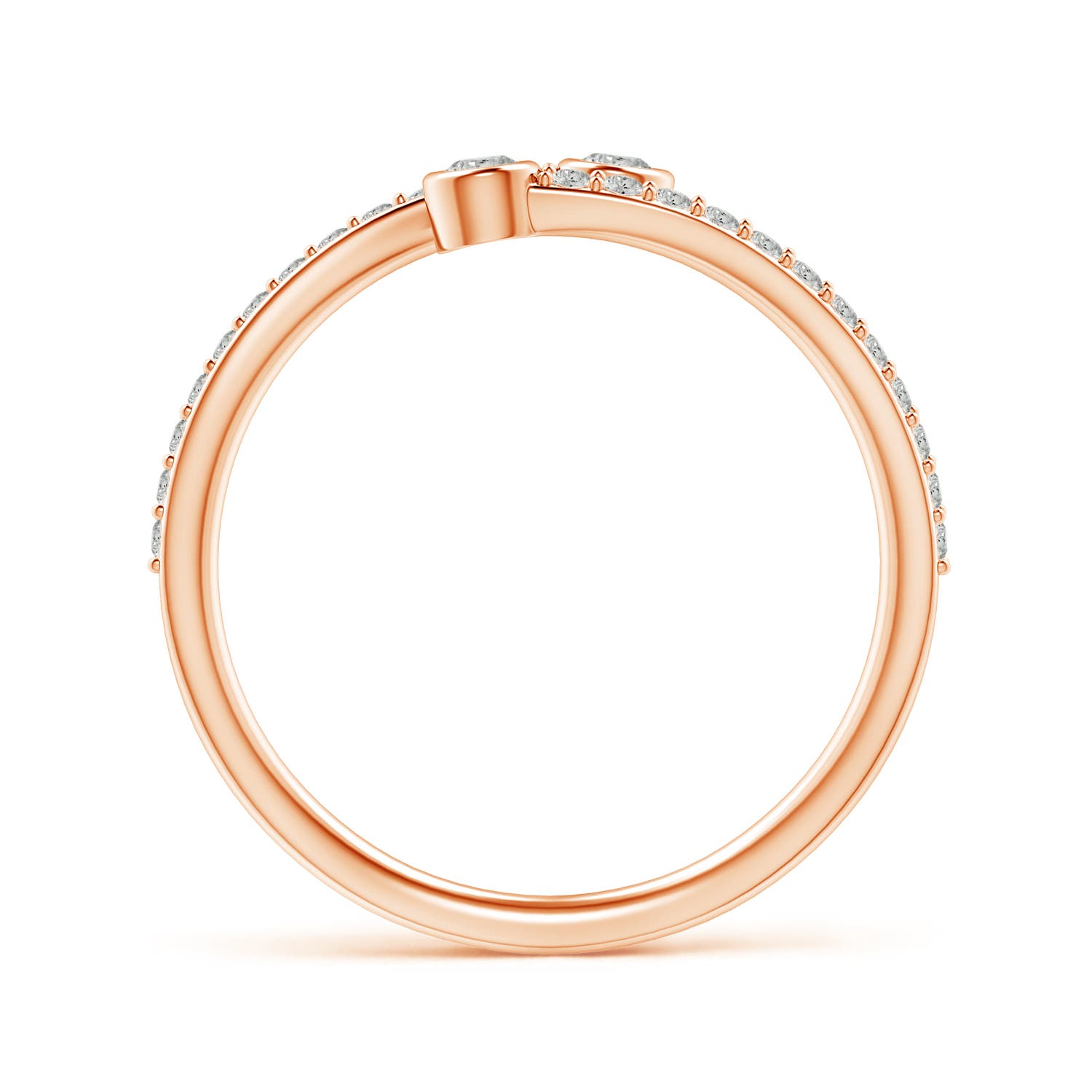 K, I3 / 0.3 CT / 14 KT Rose Gold