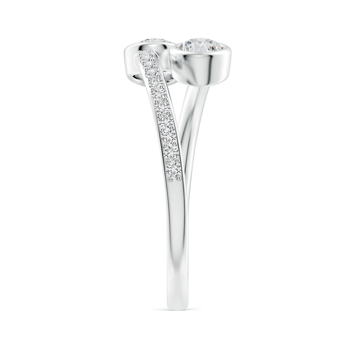 H, SI2 / 0.55 CT / 14 KT White Gold