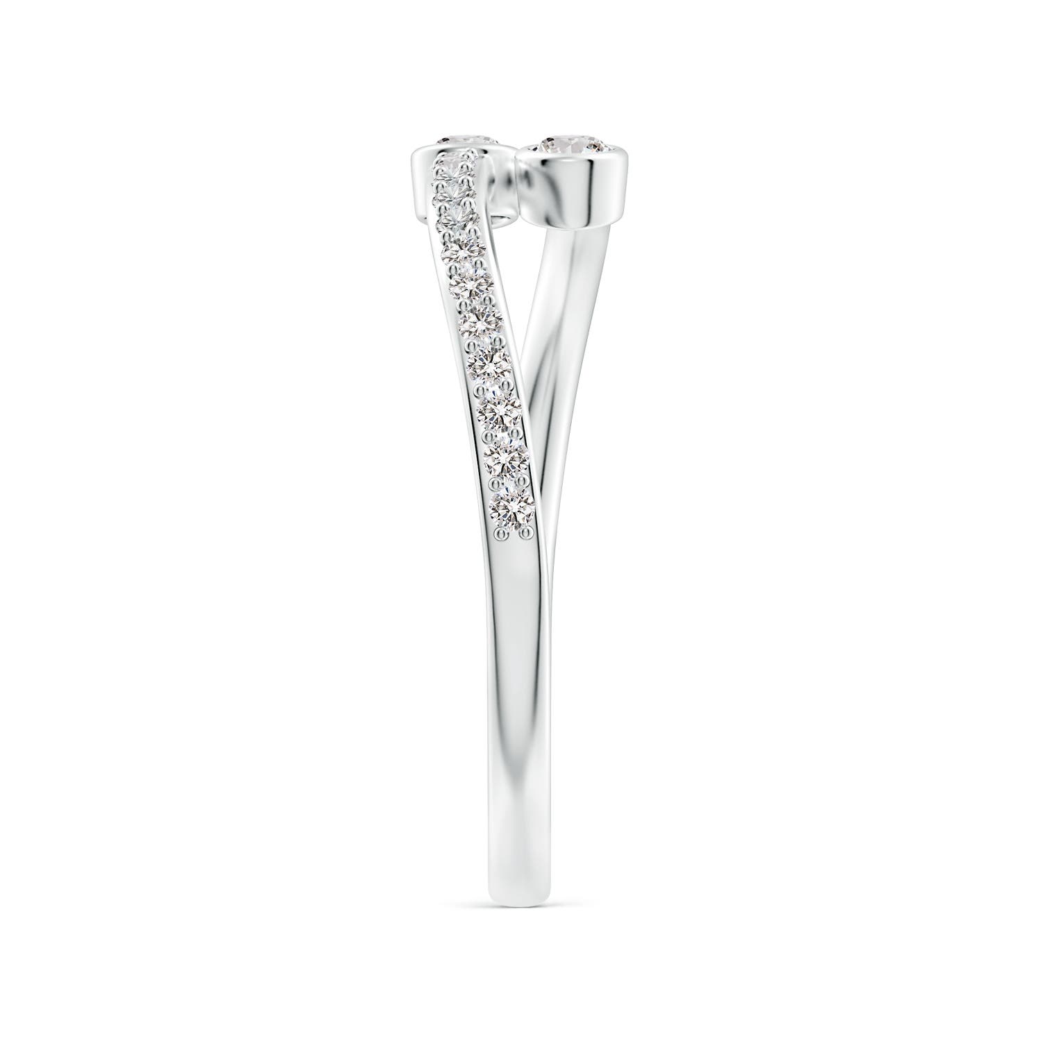 I-J, I1-I2 / 0.3 CT / 14 KT White Gold