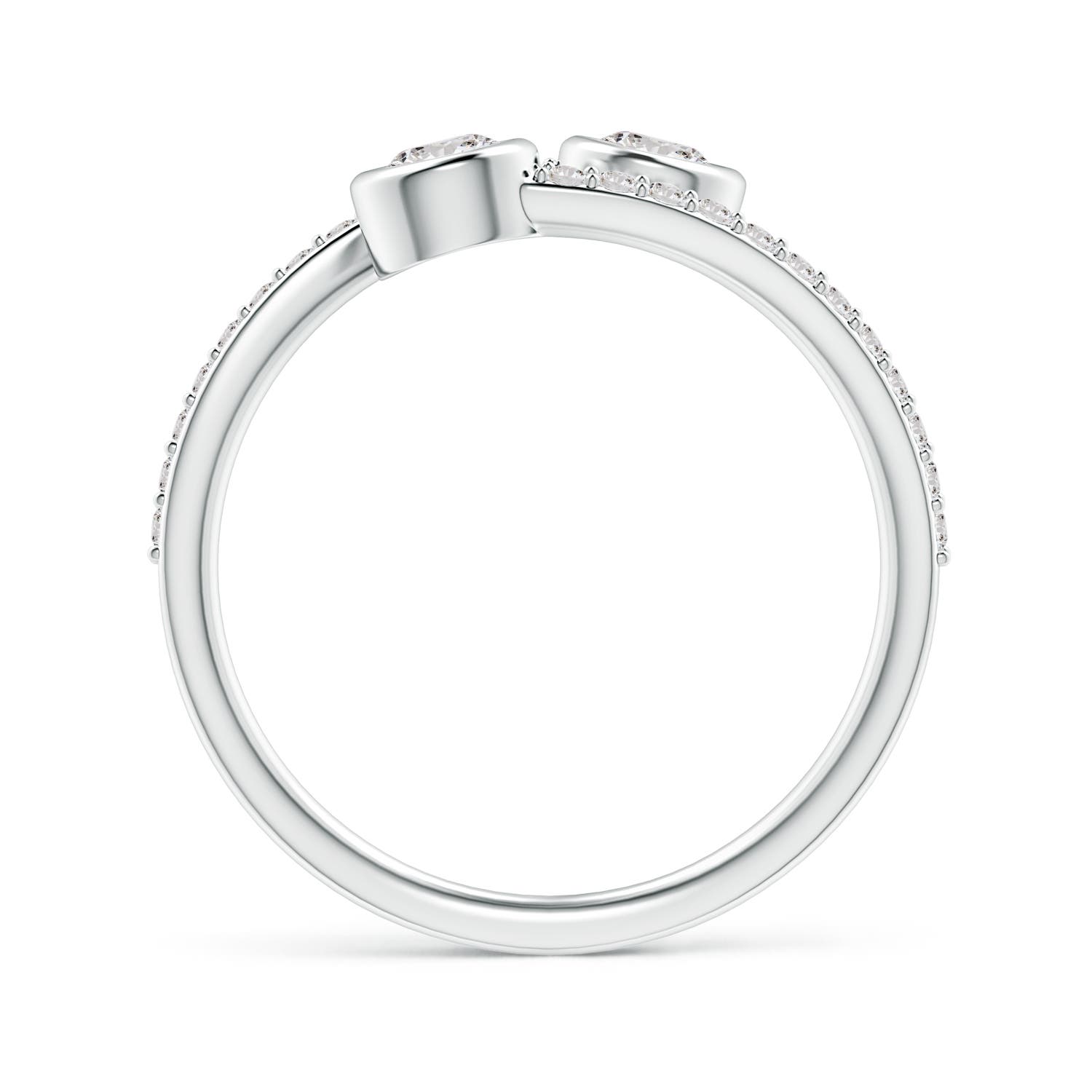 I-J, I1-I2 / 0.55 CT / 14 KT White Gold