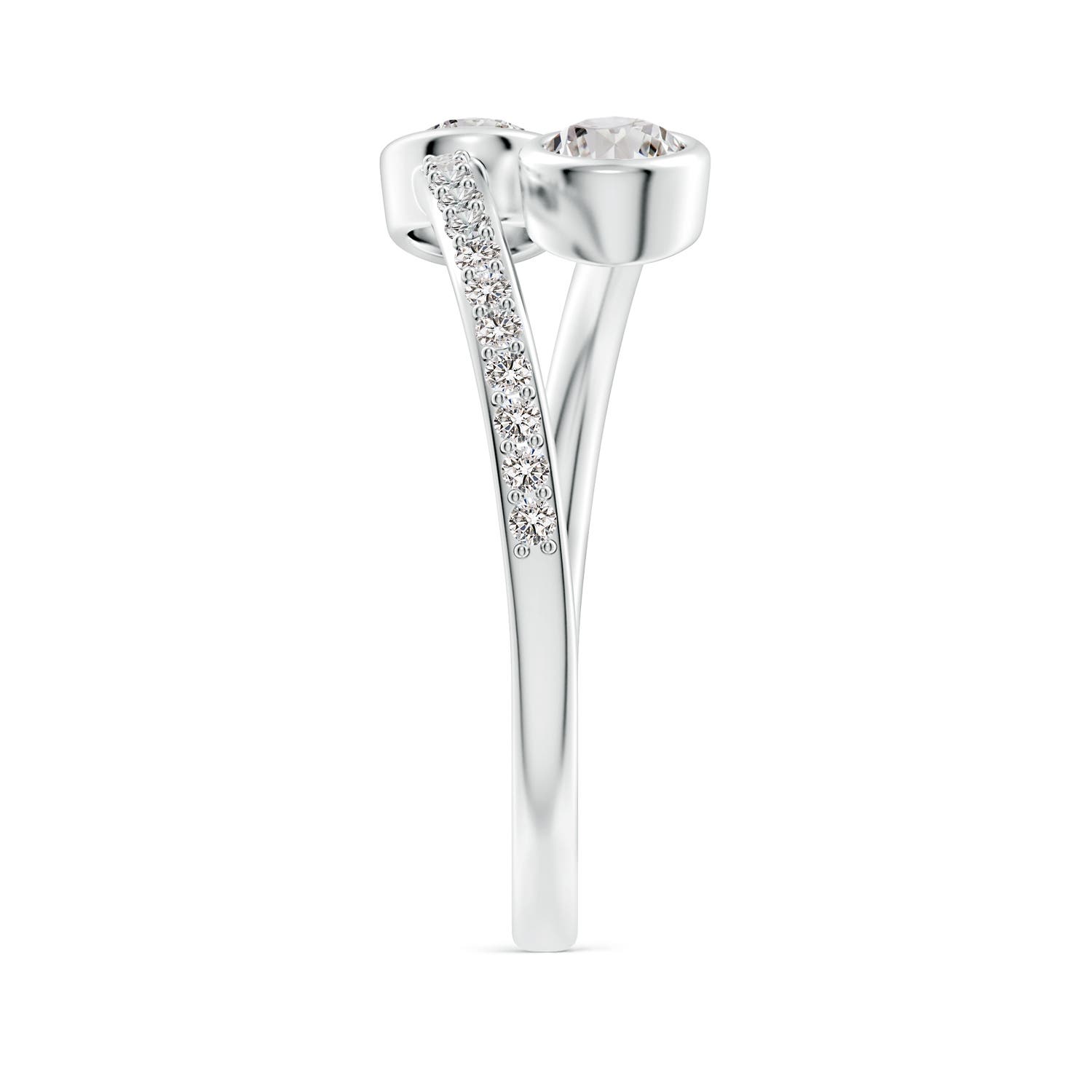 I-J, I1-I2 / 0.55 CT / 14 KT White Gold