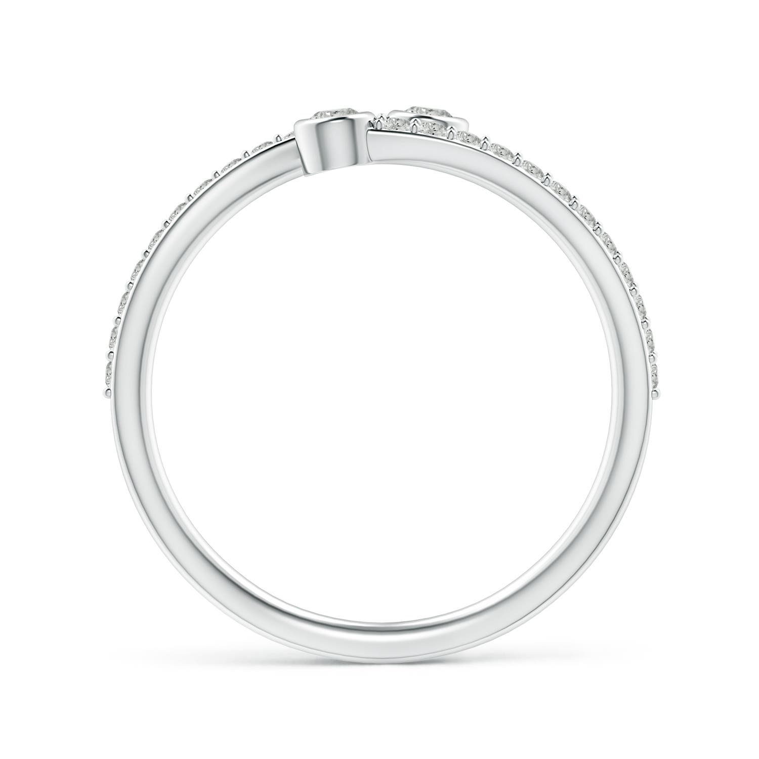 K, I3 / 0.3 CT / 14 KT White Gold