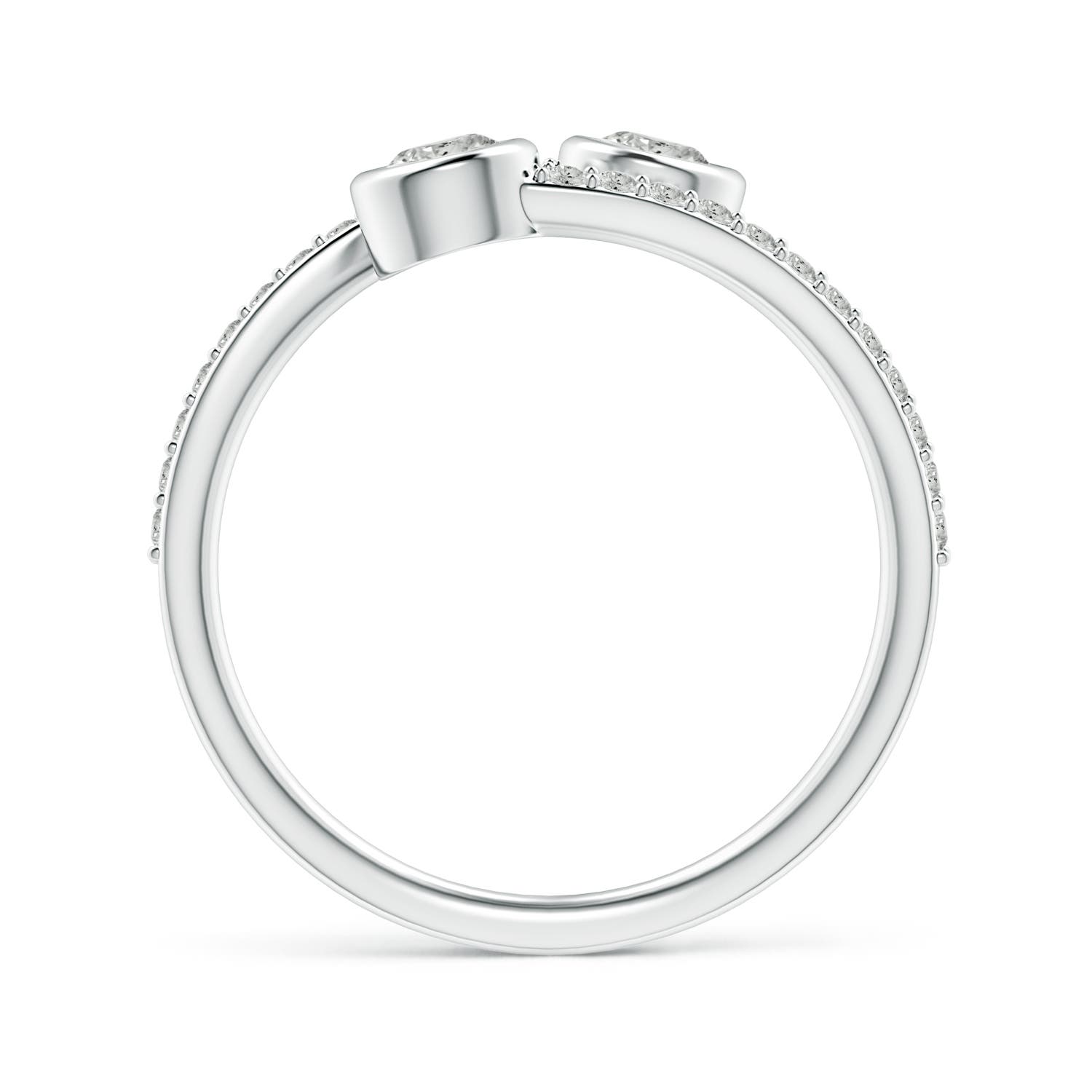 K, I3 / 0.55 CT / 14 KT White Gold