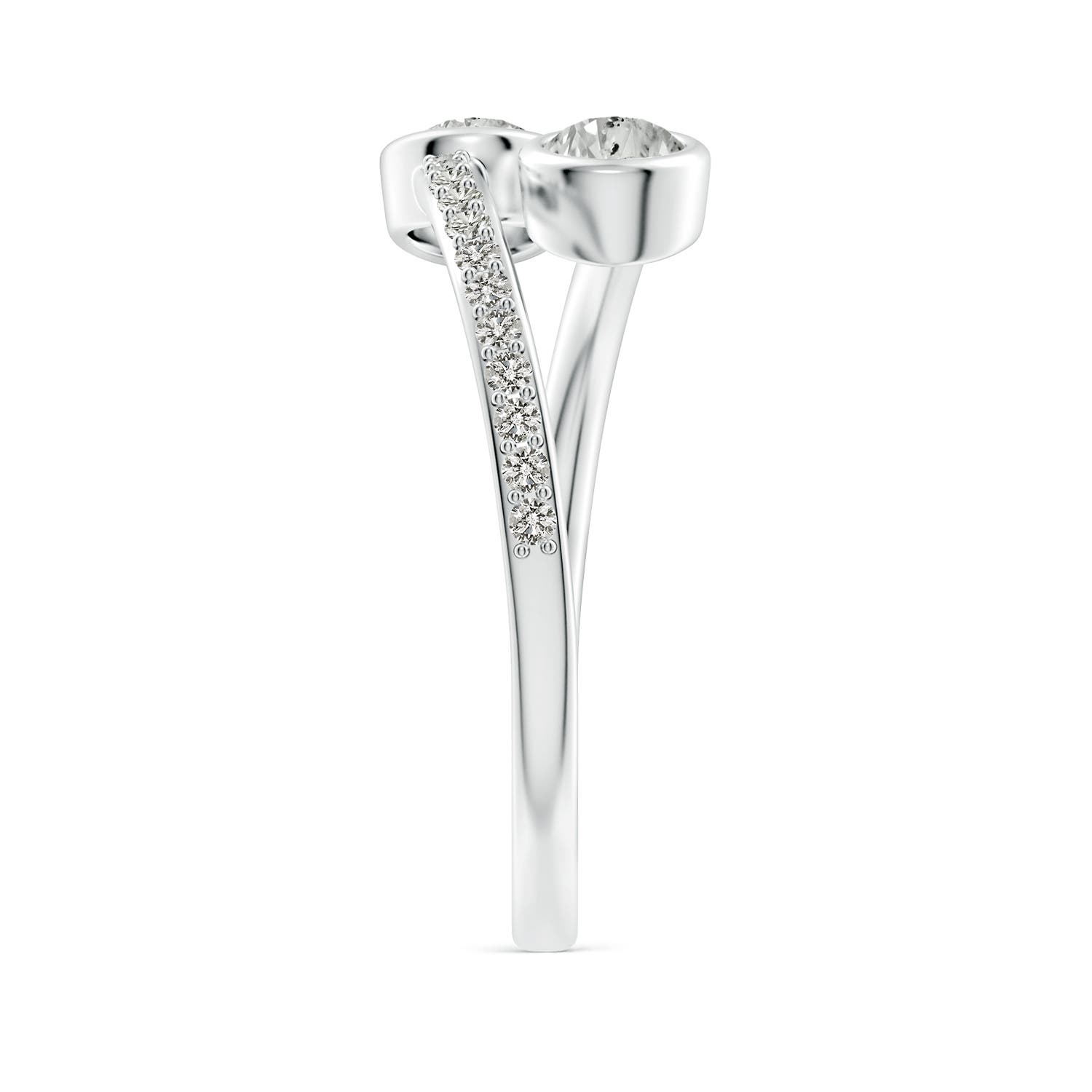 K, I3 / 0.55 CT / 14 KT White Gold