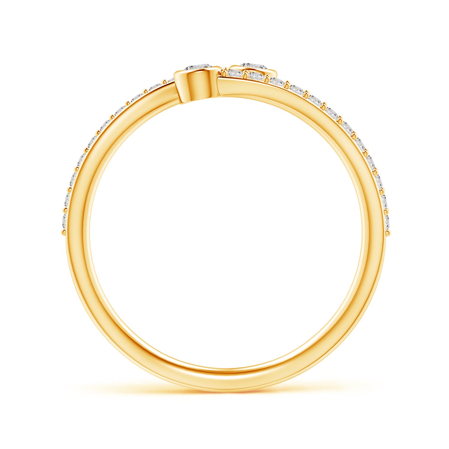 I-J, I1-I2 / 0.3 CT / 14 KT Yellow Gold