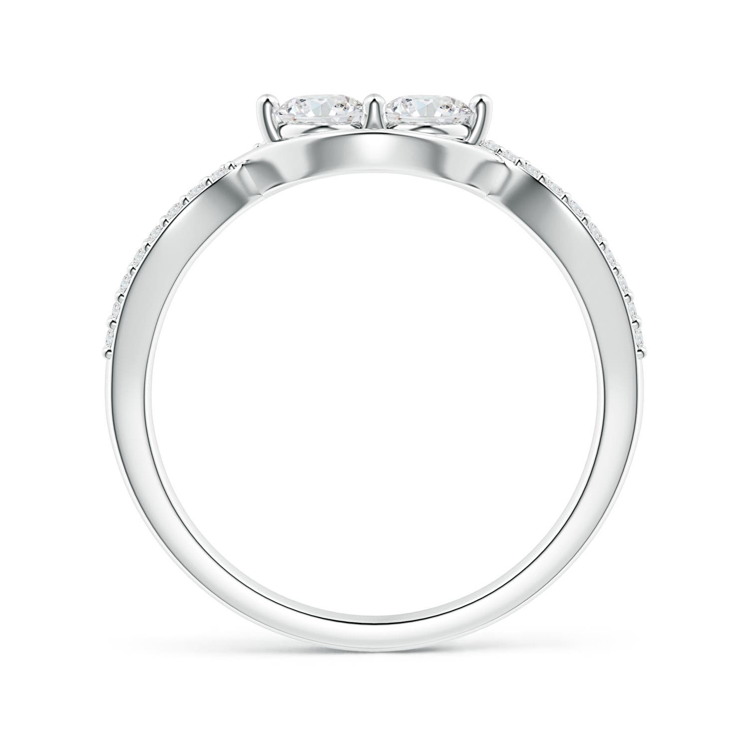 G, VS2 / 0.54 CT / 14 KT White Gold