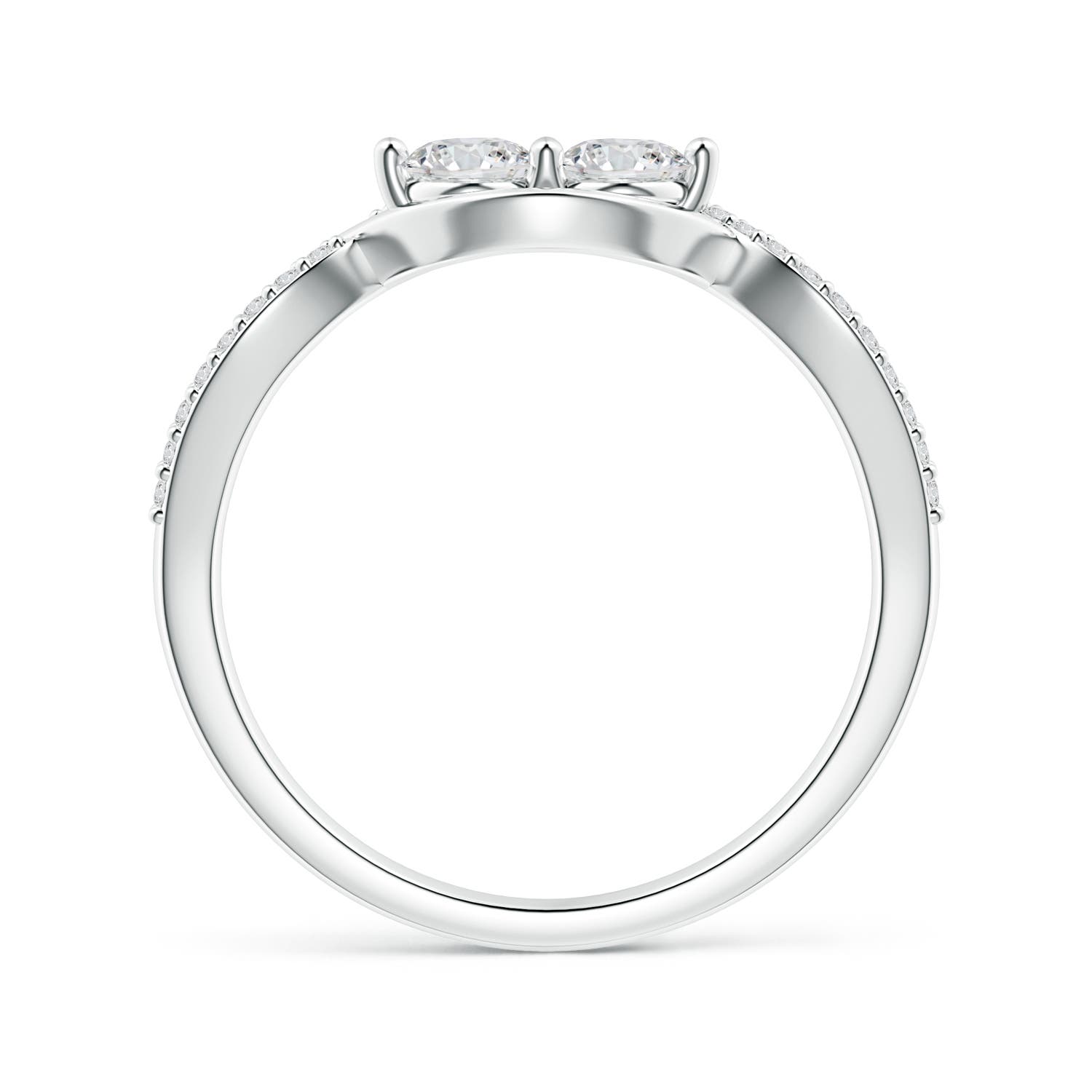 H, SI2 / 0.54 CT / 14 KT White Gold