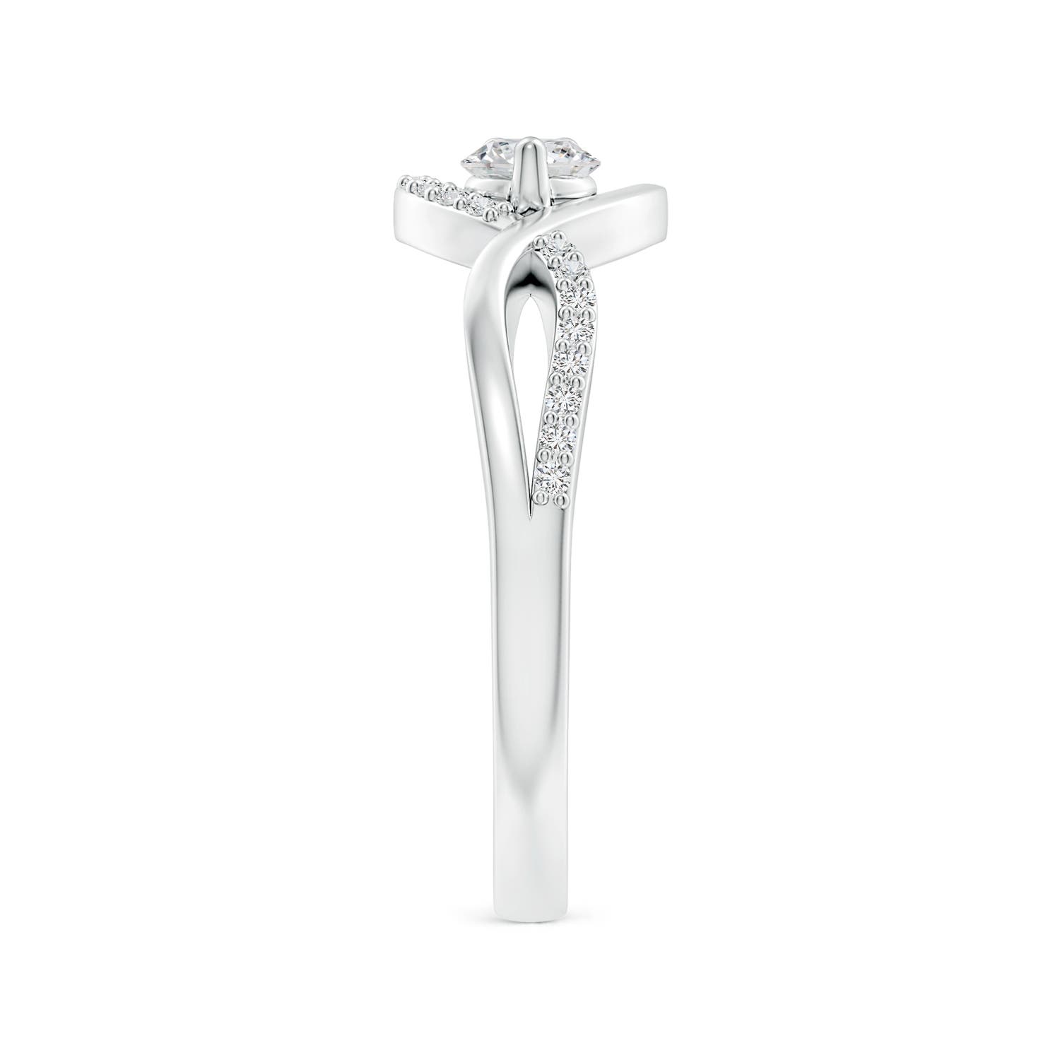 H, SI2 / 0.54 CT / 14 KT White Gold