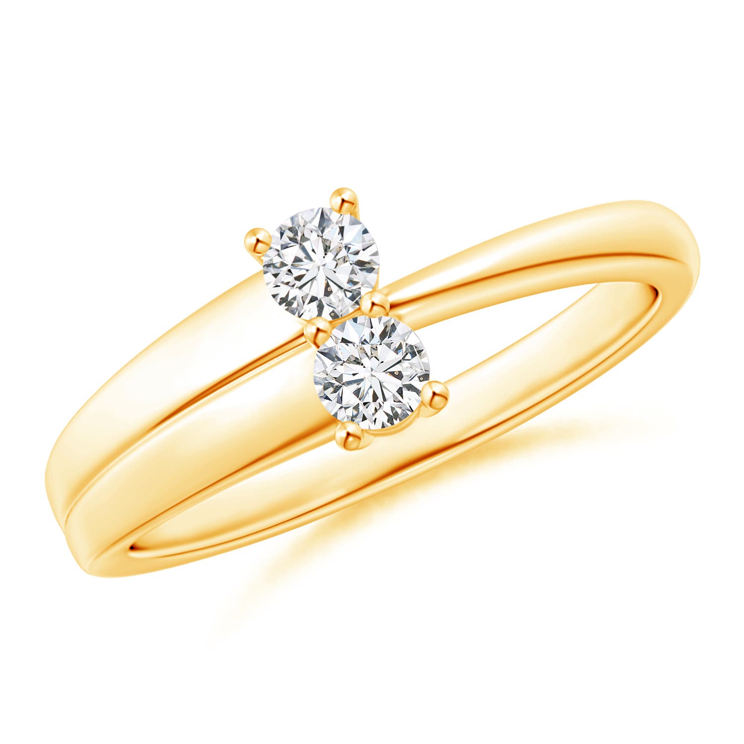 H, SI2 / 0.25 CT / 14 KT Yellow Gold