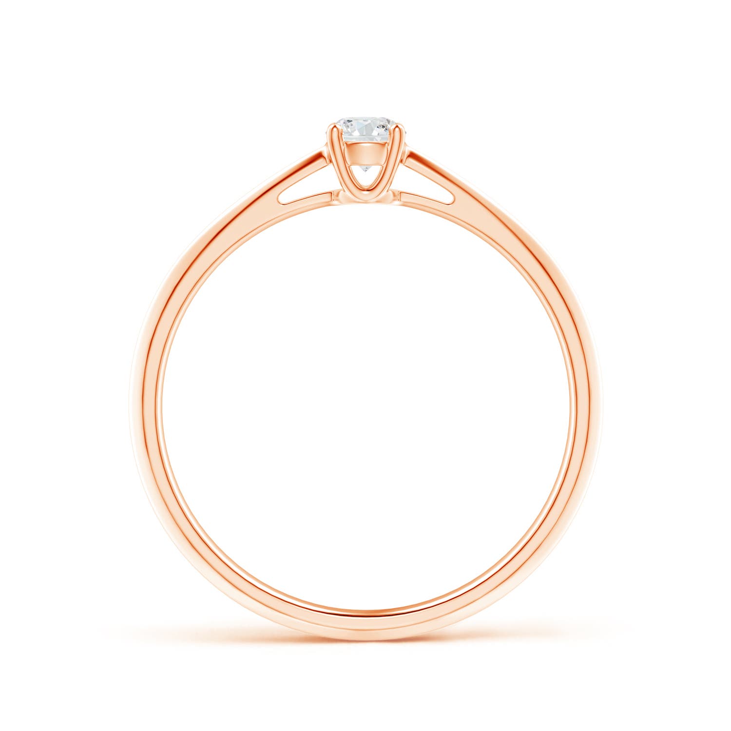 G, VS2 / 0.15 CT / 14 KT Rose Gold