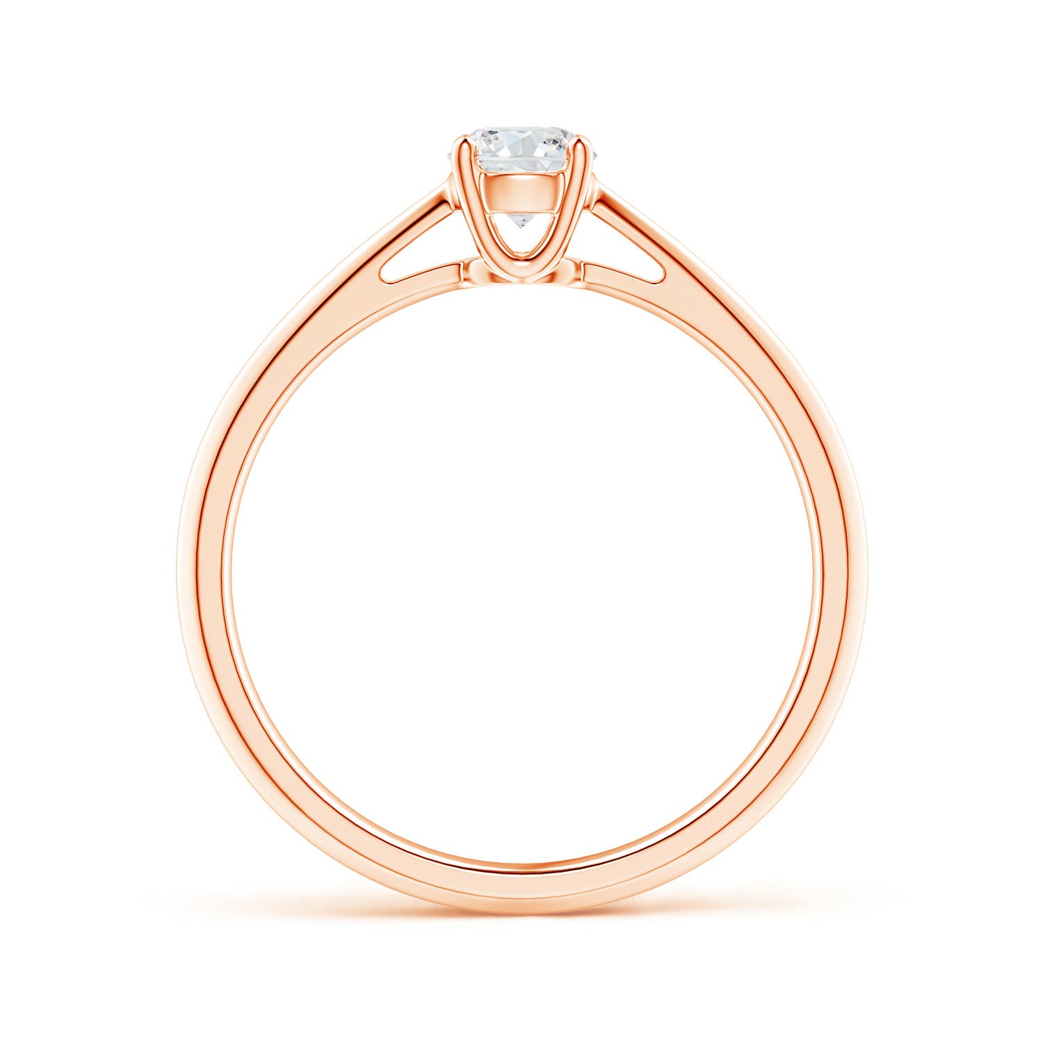 G, VS2 / 0.33 CT / 14 KT Rose Gold