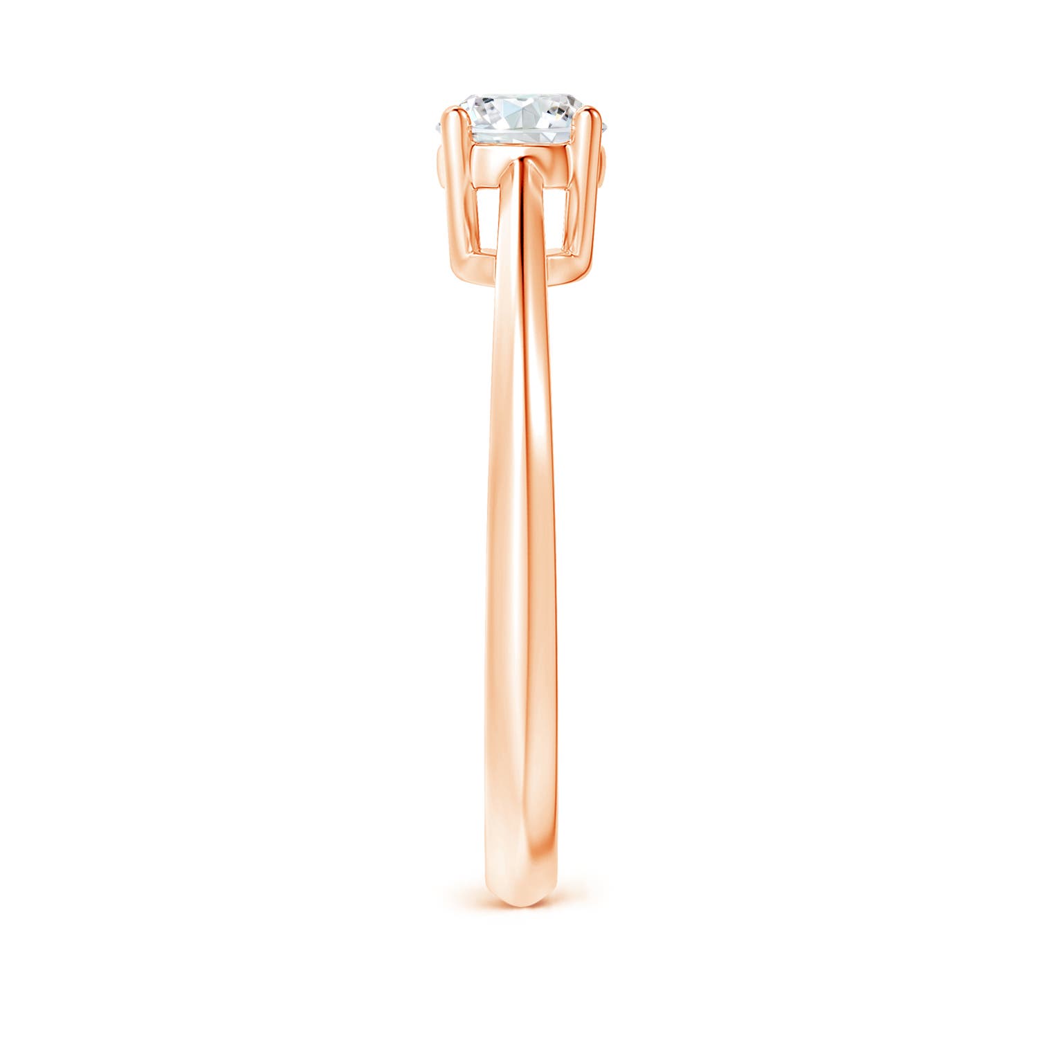 G, VS2 / 0.5 CT / 14 KT Rose Gold