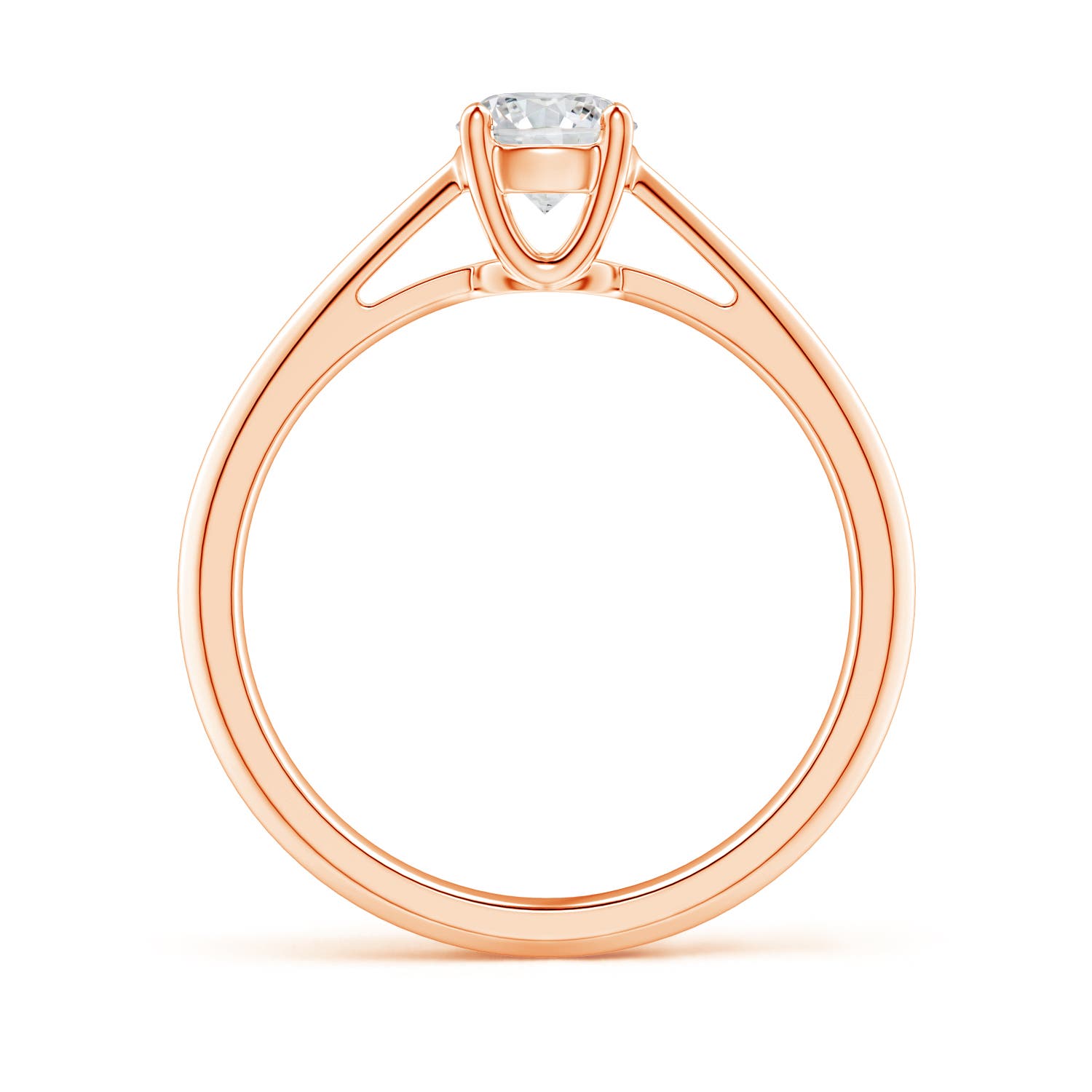 H, SI2 / 0.5 CT / 14 KT Rose Gold