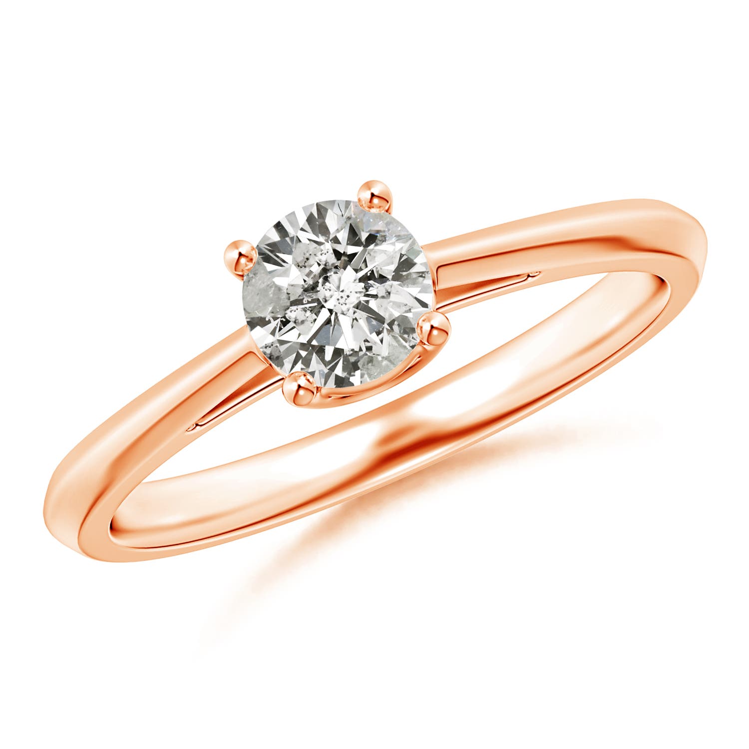 K, I3 / 0.5 CT / 14 KT Rose Gold