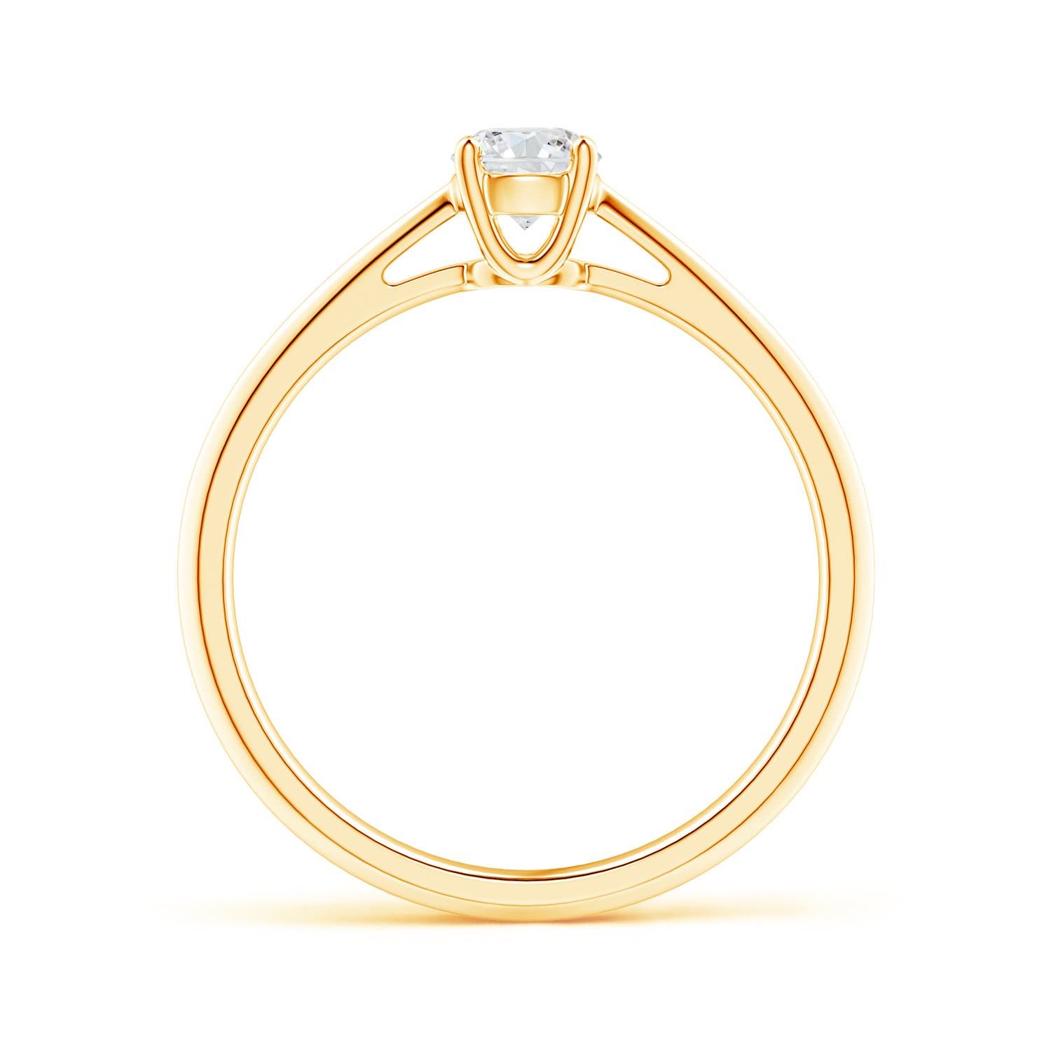 G, VS2 / 0.33 CT / 14 KT Yellow Gold