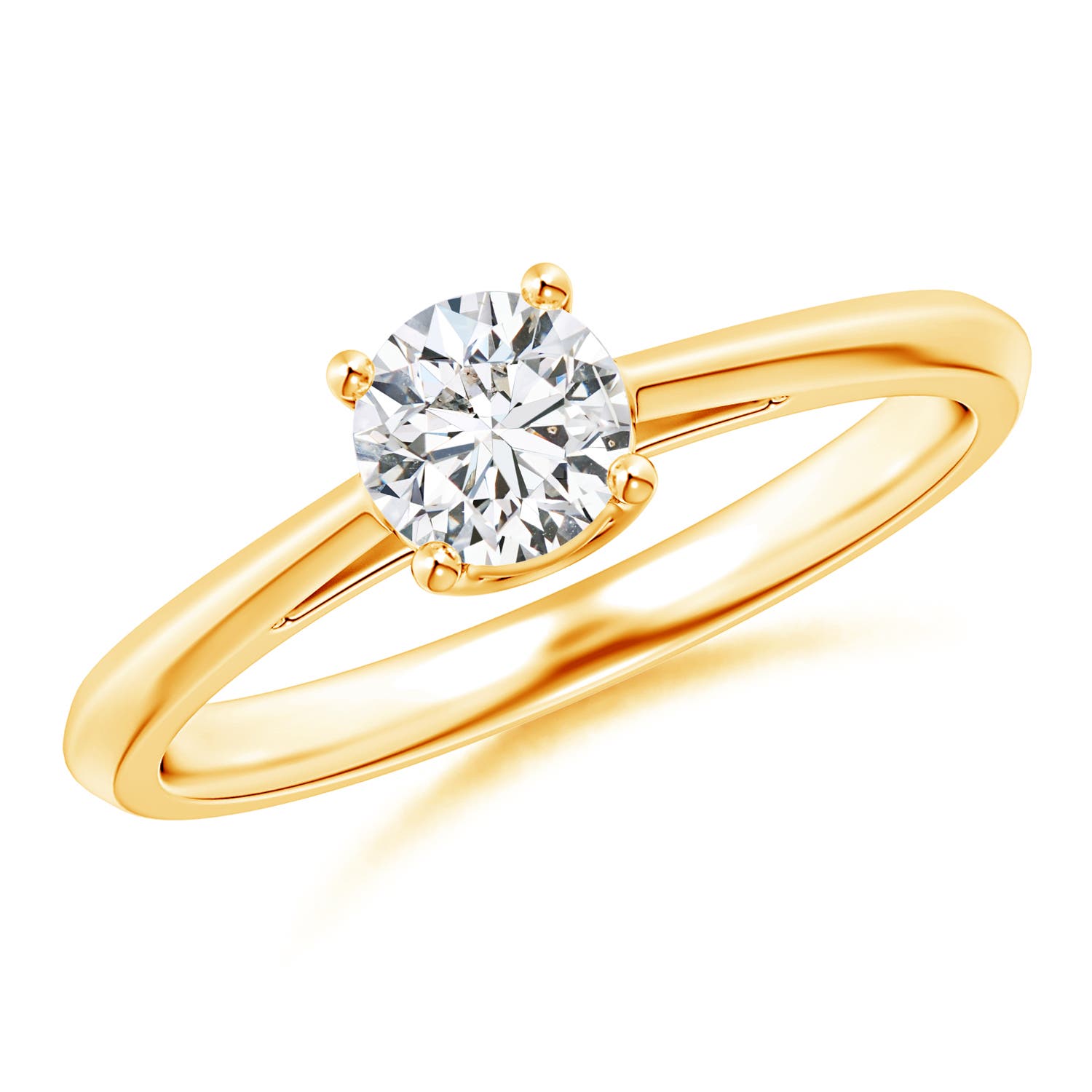 H, SI2 / 0.5 CT / 14 KT Yellow Gold