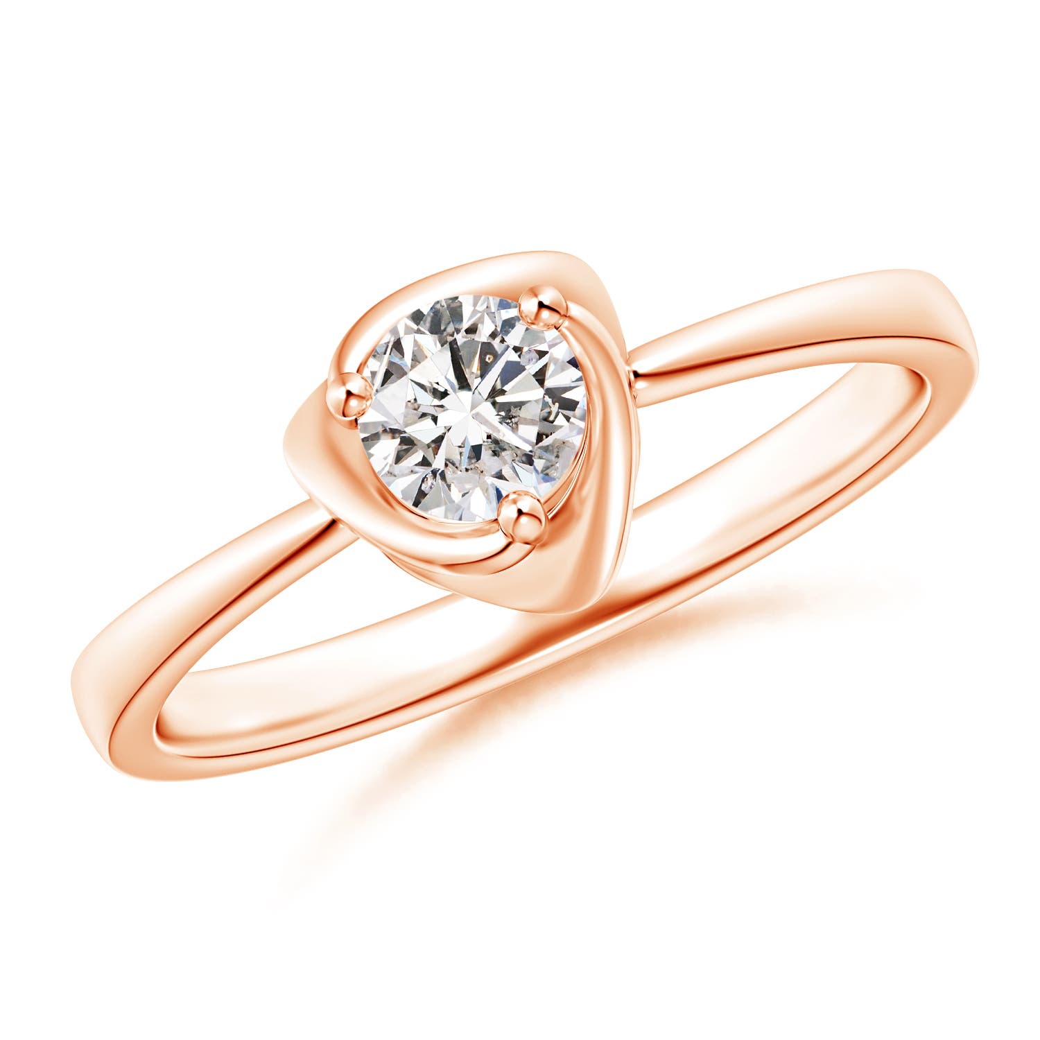 I-J, I1-I2 / 0.33 CT / 14 KT Rose Gold