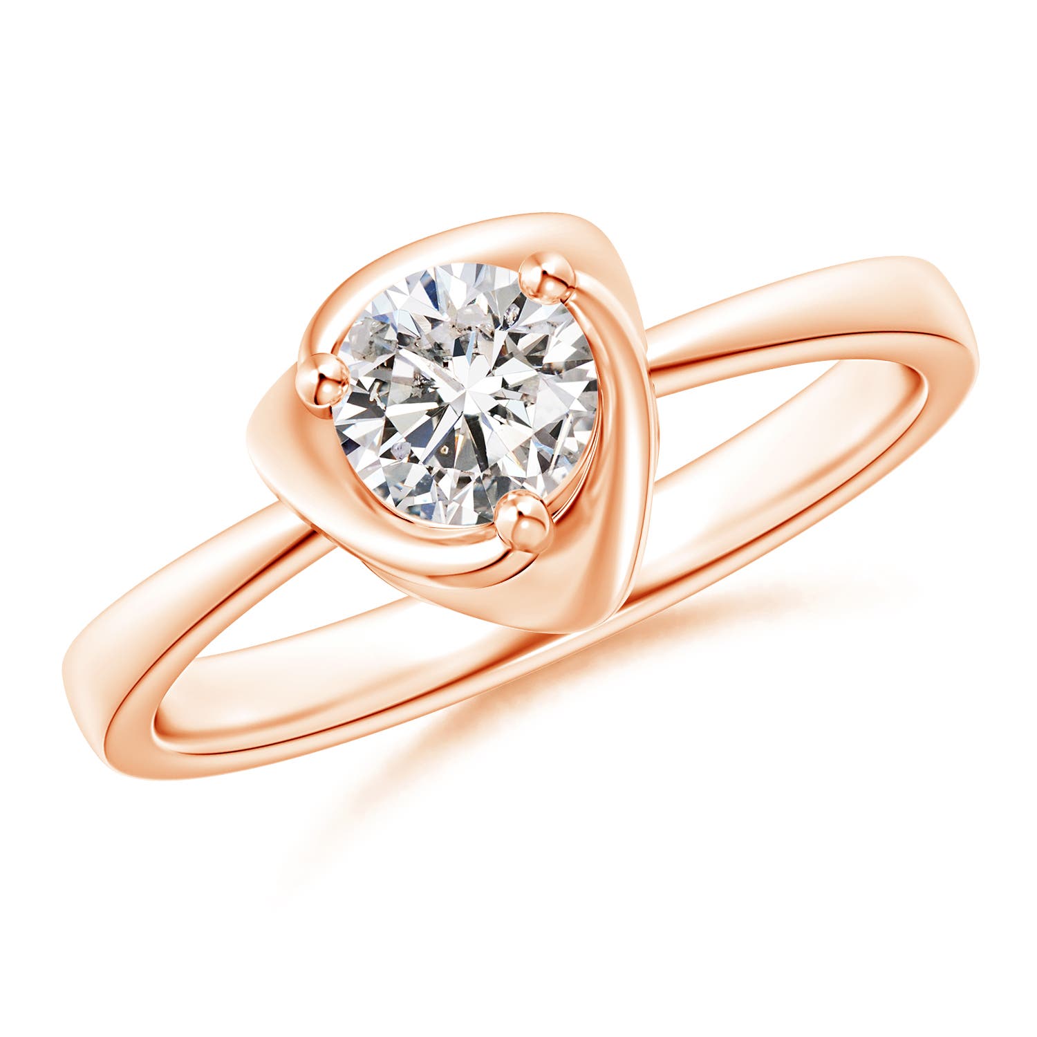 I-J, I1-I2 / 0.5 CT / 14 KT Rose Gold