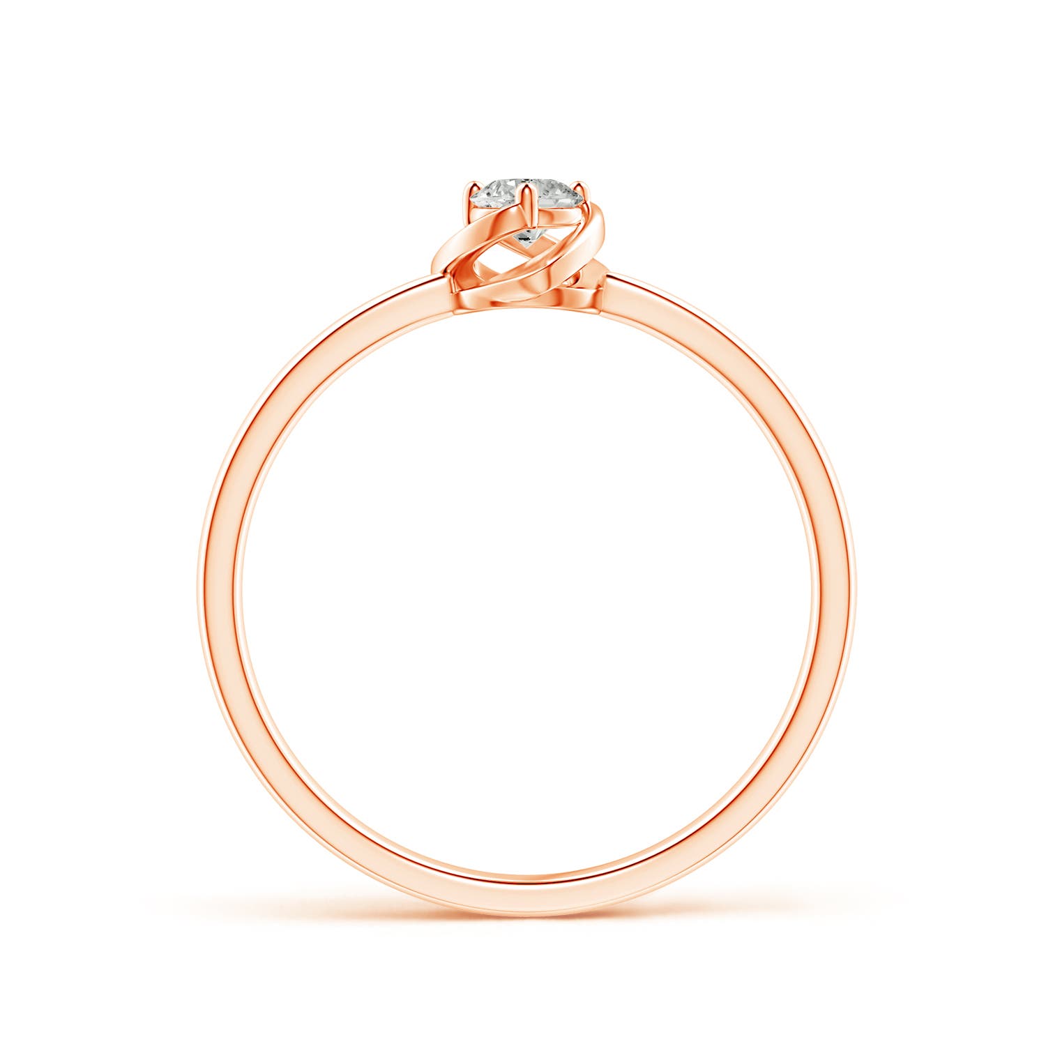 K, I3 / 0.15 CT / 14 KT Rose Gold