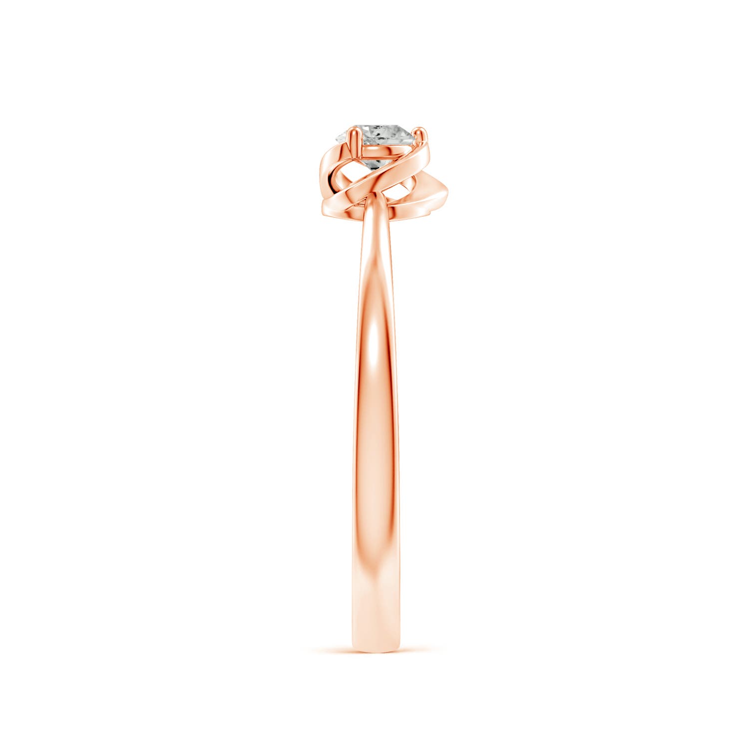 K, I3 / 0.15 CT / 14 KT Rose Gold