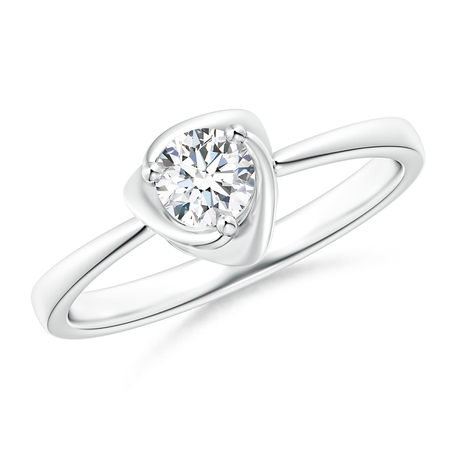 G, VS2 / 0.33 CT / 14 KT White Gold