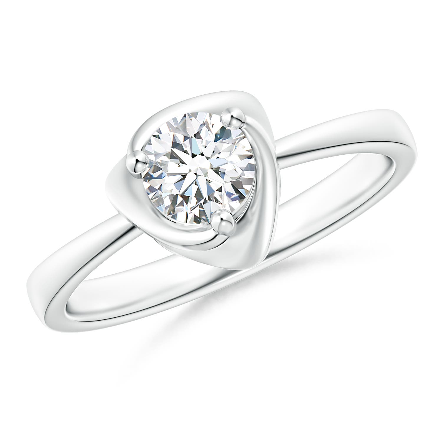 G, VS2 / 0.5 CT / 14 KT White Gold