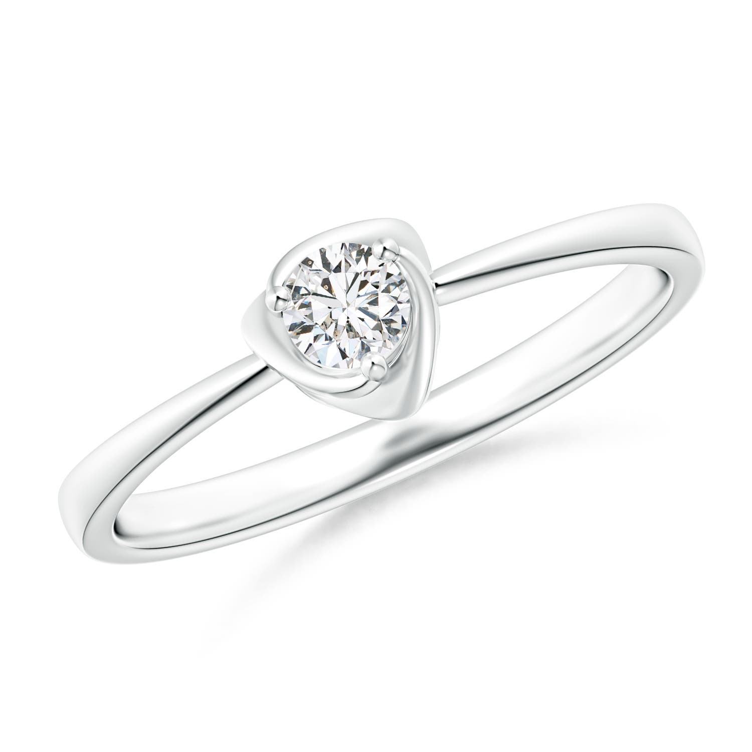 H, SI2 / 0.15 CT / 14 KT White Gold