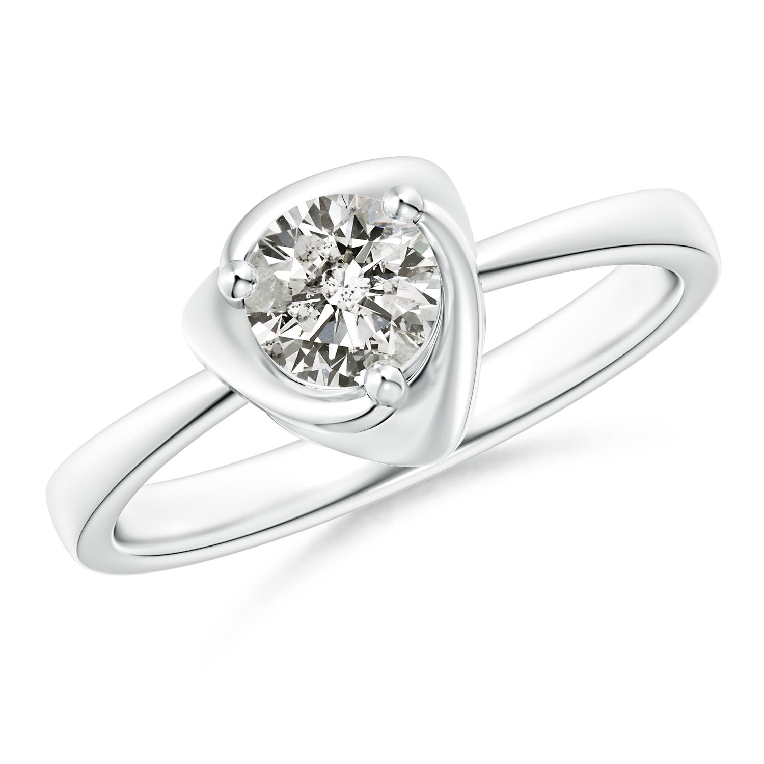 K, I3 / 0.5 CT / 14 KT White Gold