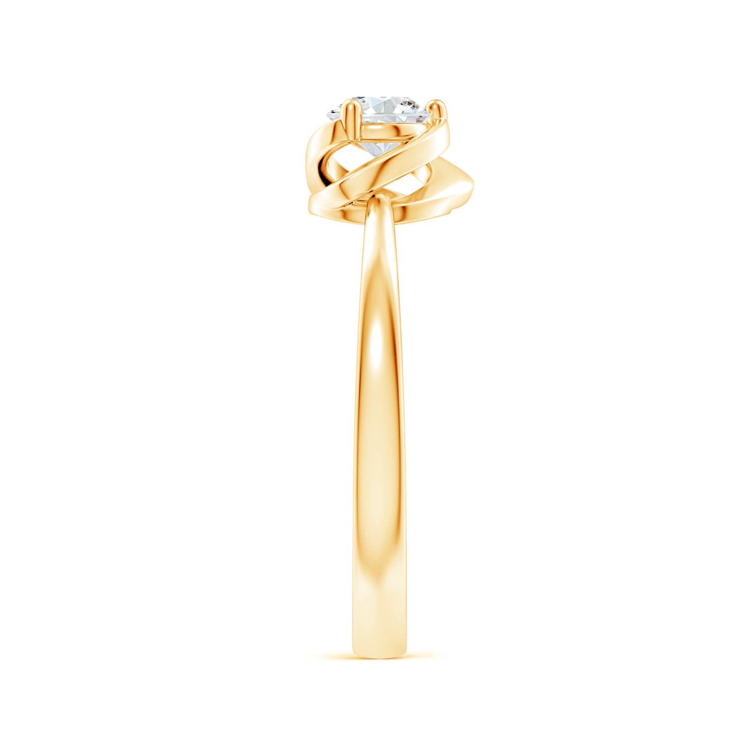 G, VS2 / 0.33 CT / 14 KT Yellow Gold