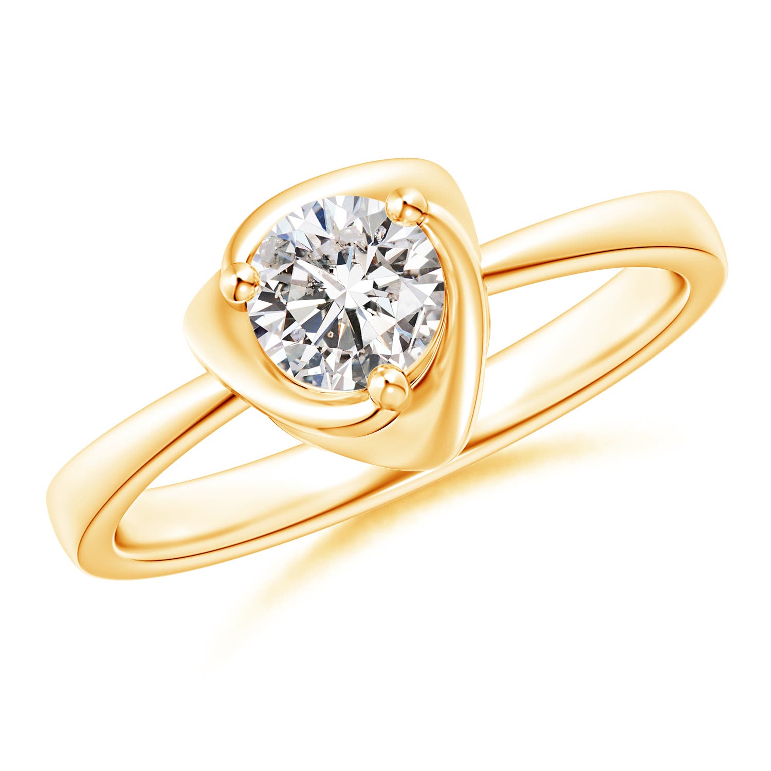 I-J, I1-I2 / 0.5 CT / 14 KT Yellow Gold