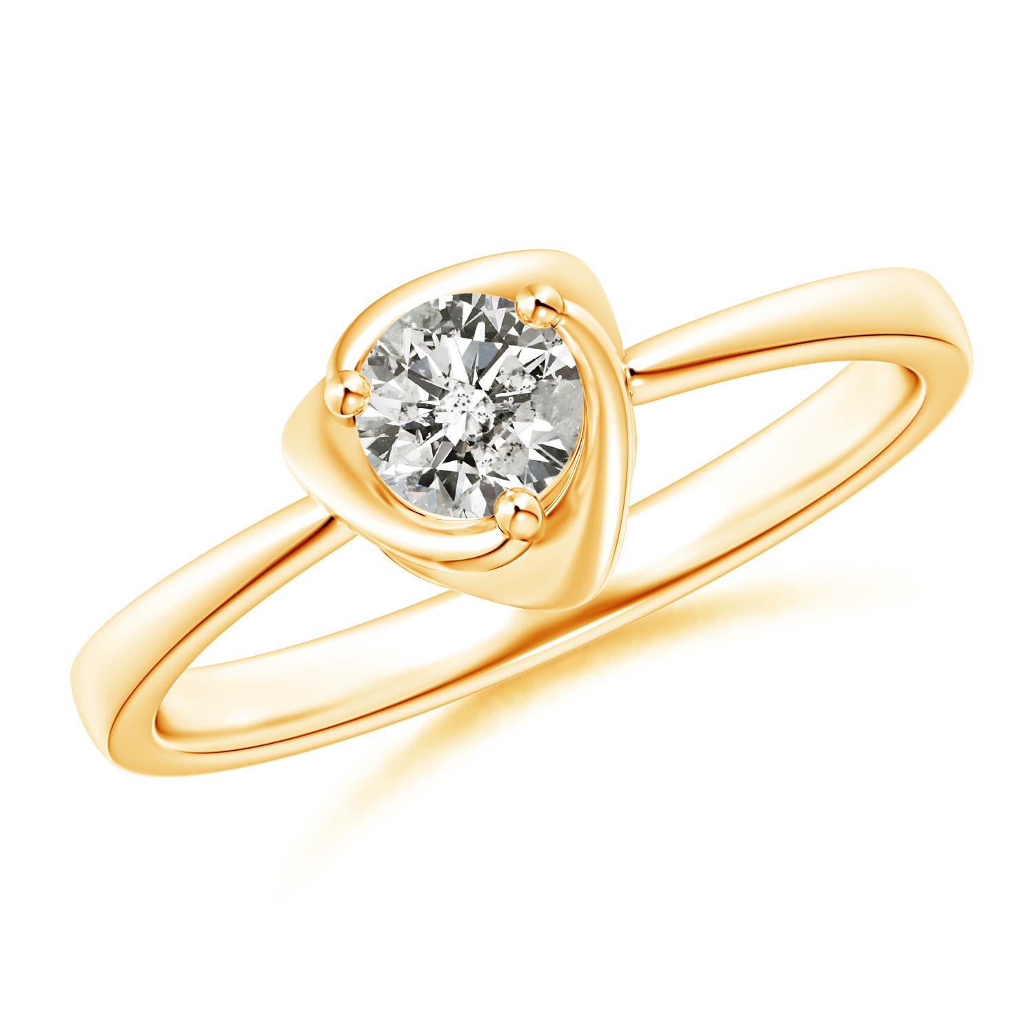 K, I3 / 0.33 CT / 14 KT Yellow Gold