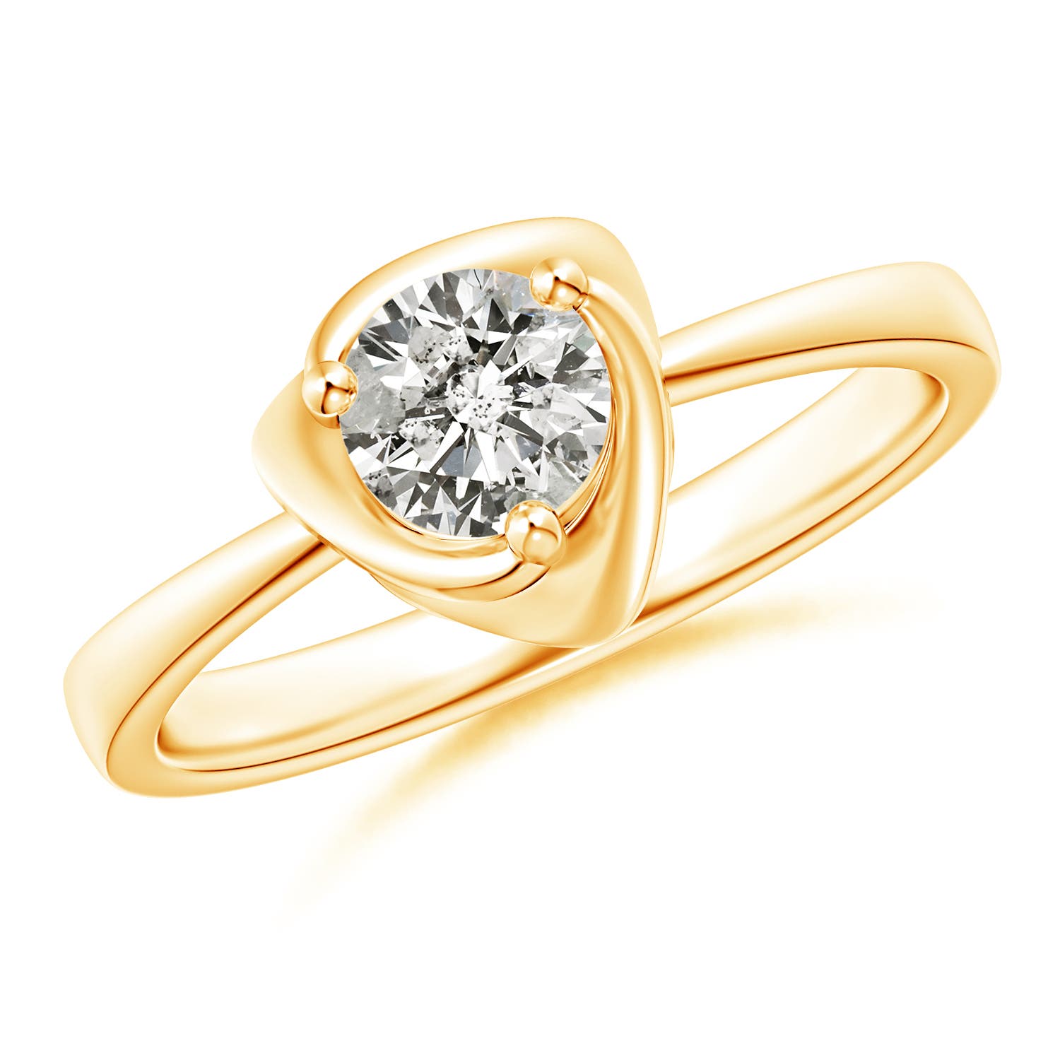 K, I3 / 0.5 CT / 14 KT Yellow Gold