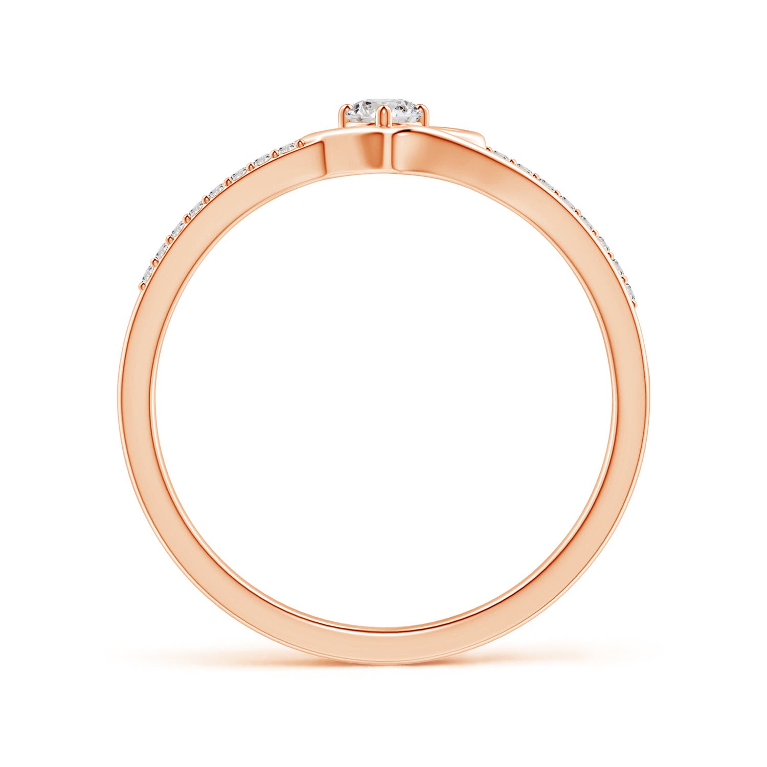 I-J, I1-I2 / 0.19 CT / 14 KT Rose Gold