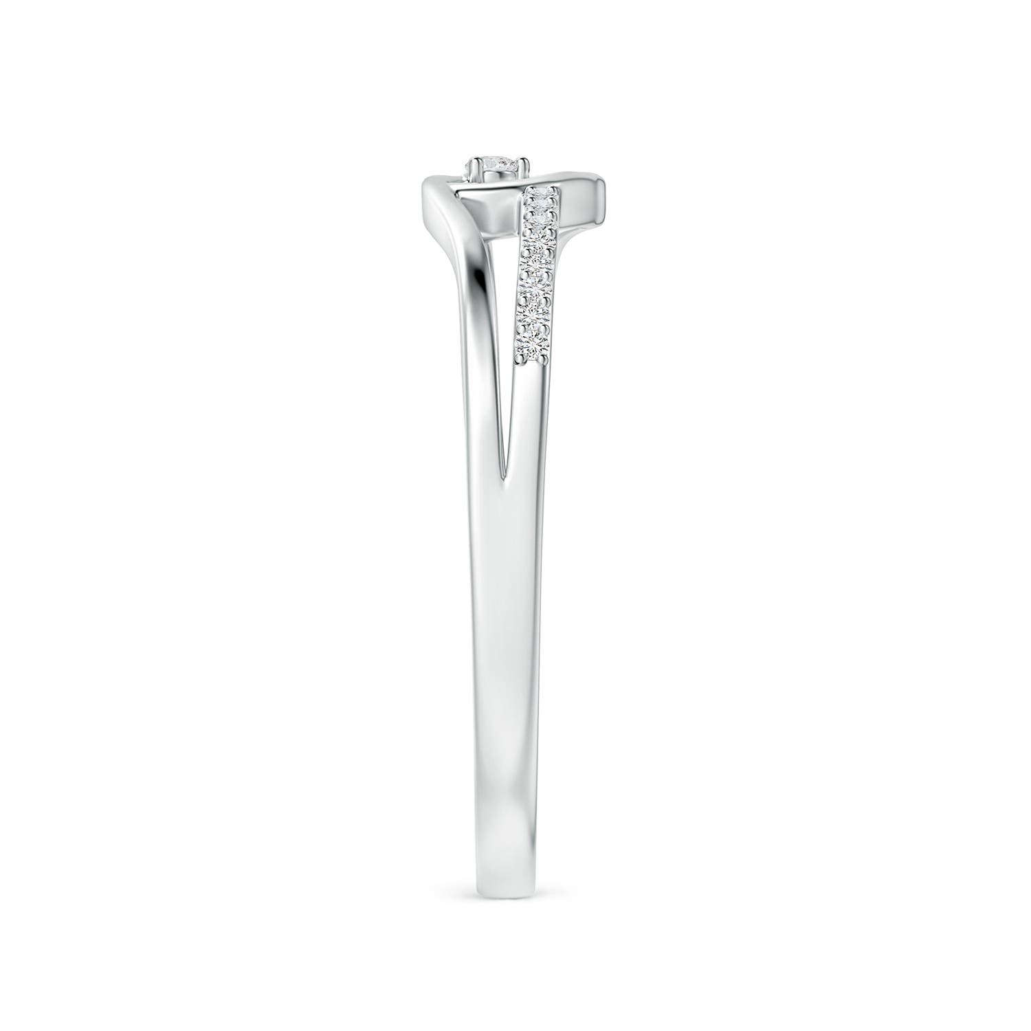 H, SI2 / 0.07 CT / 14 KT White Gold