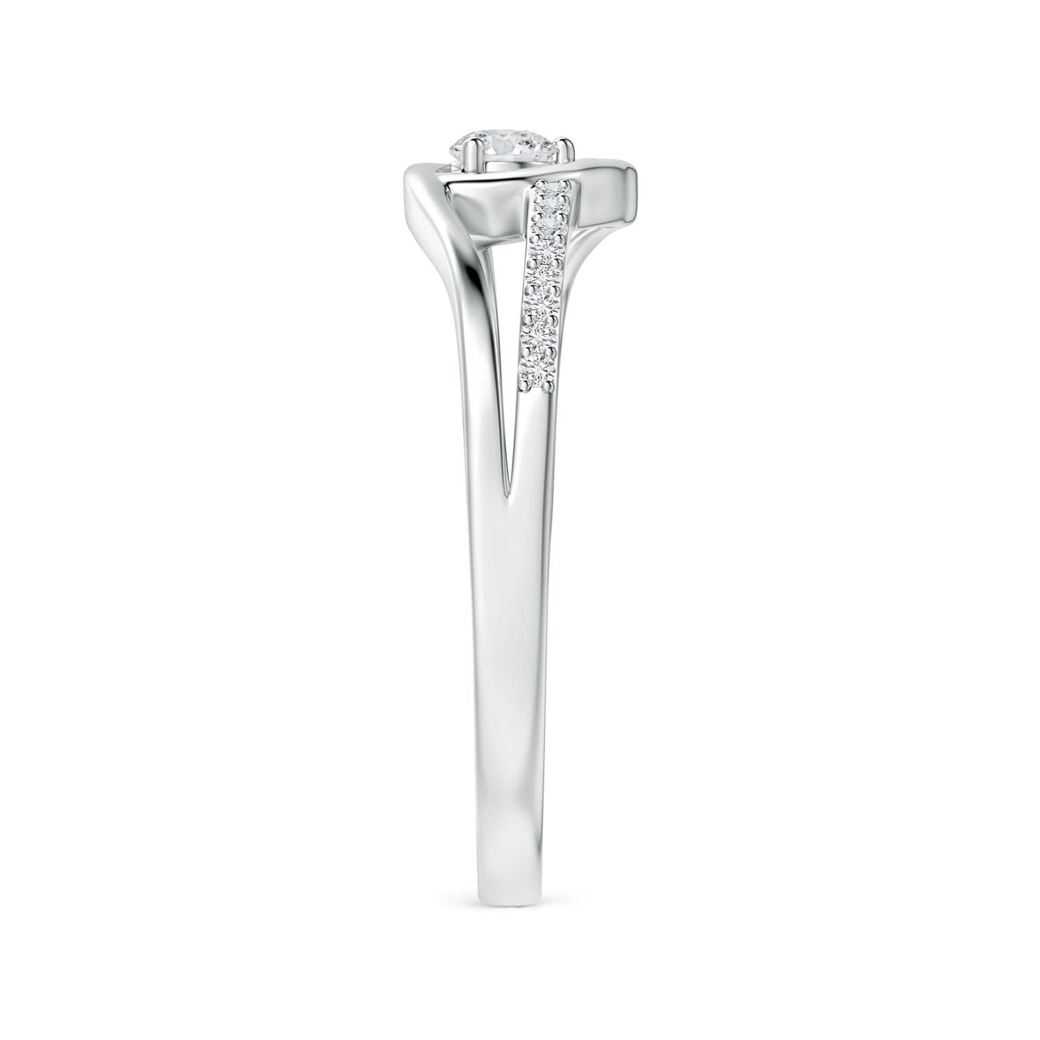 H, SI2 / 0.24 CT / 14 KT White Gold