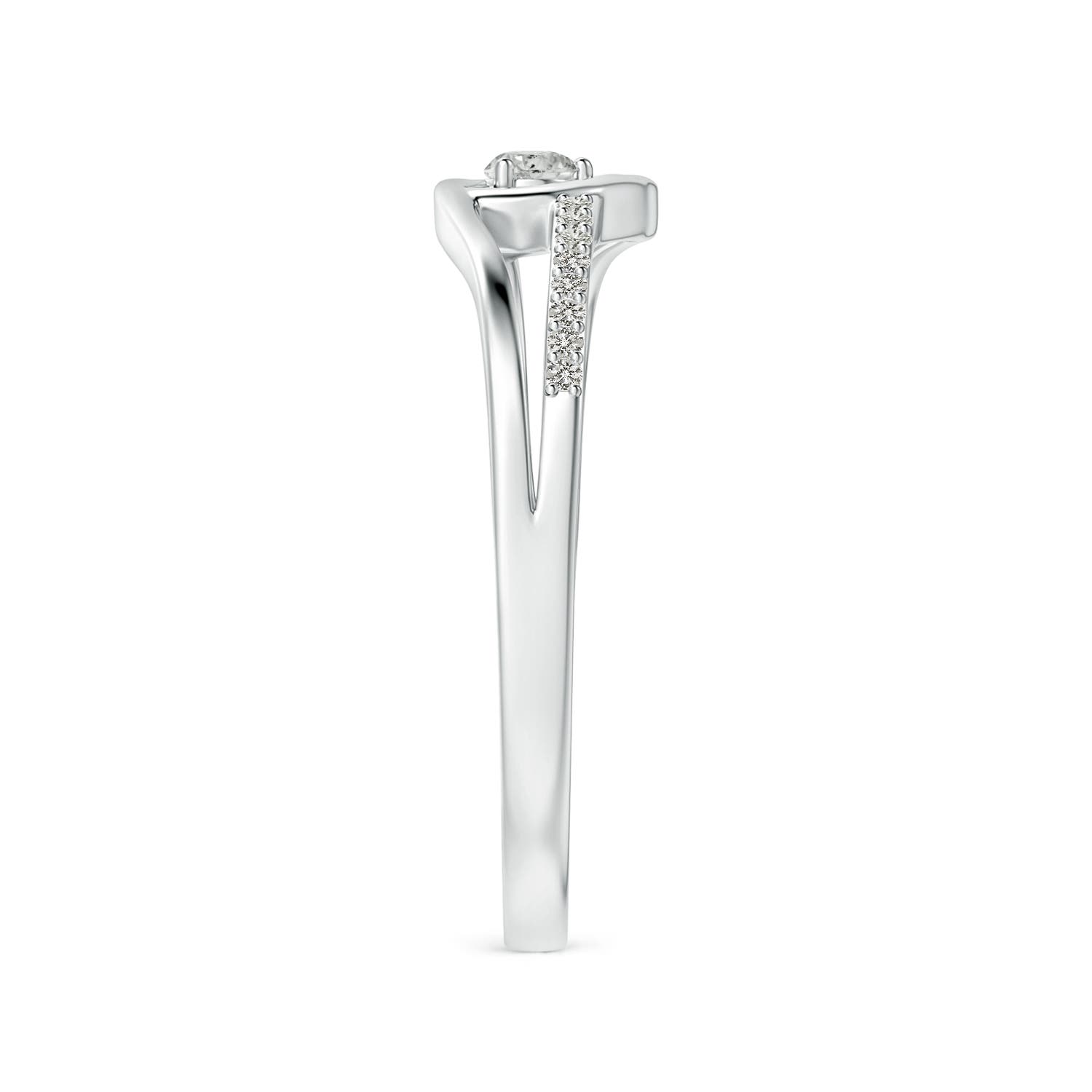 K, I3 / 0.15 CT / 14 KT White Gold