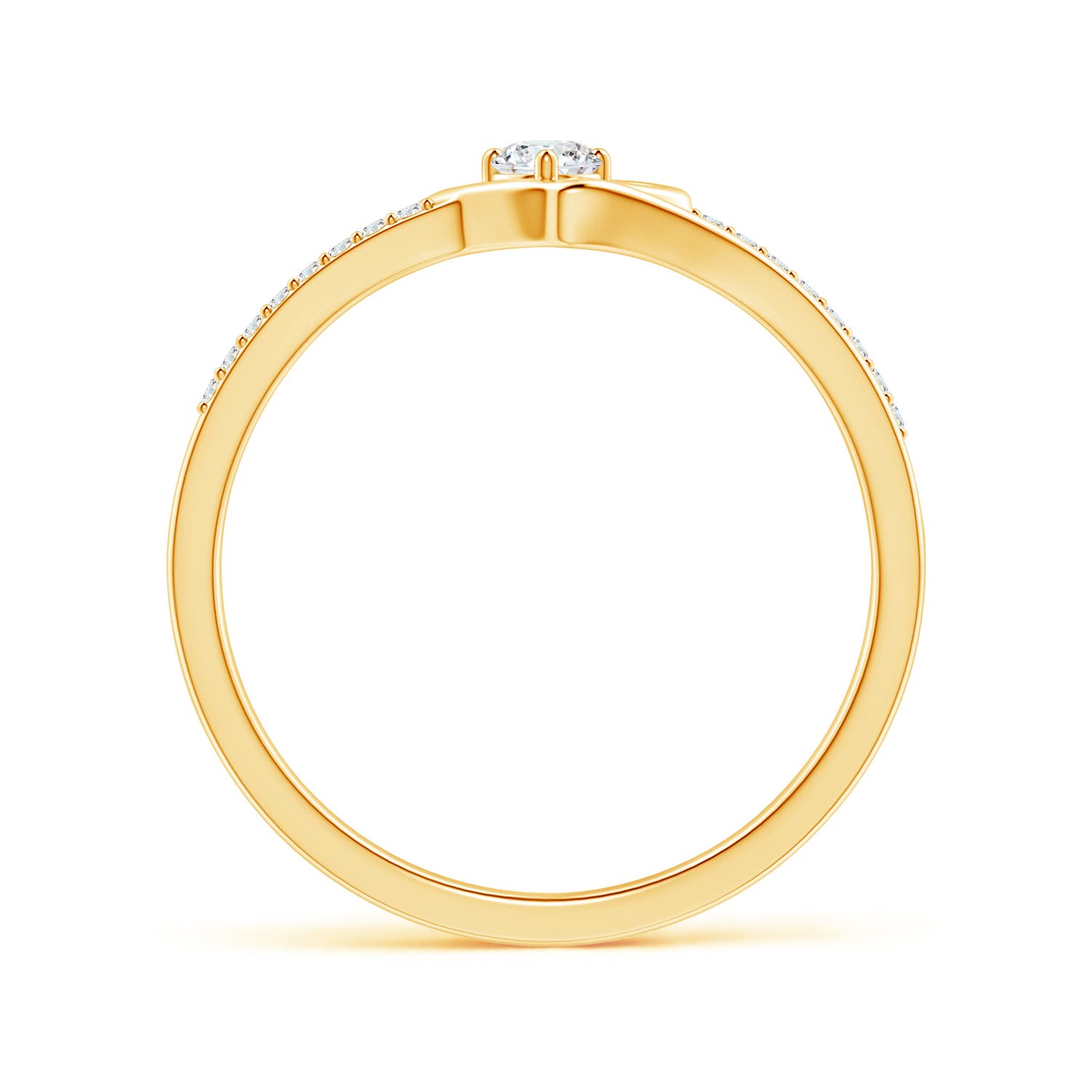 G, VS2 / 0.19 CT / 14 KT Yellow Gold