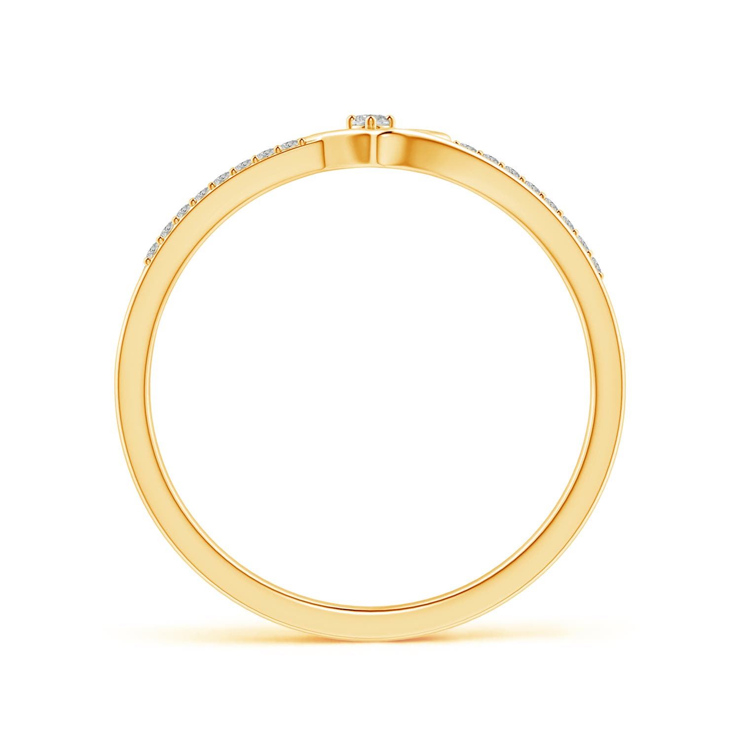 K, I3 / 0.06 CT / 14 KT Yellow Gold