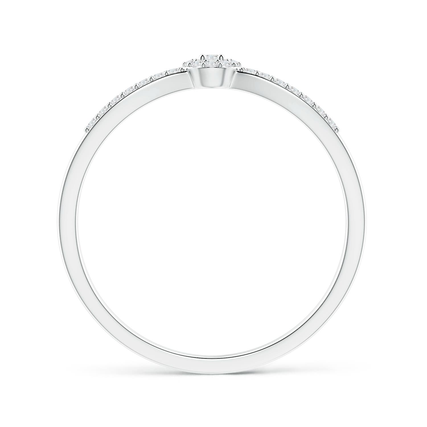 G, VS2 / 0.15 CT / 14 KT White Gold