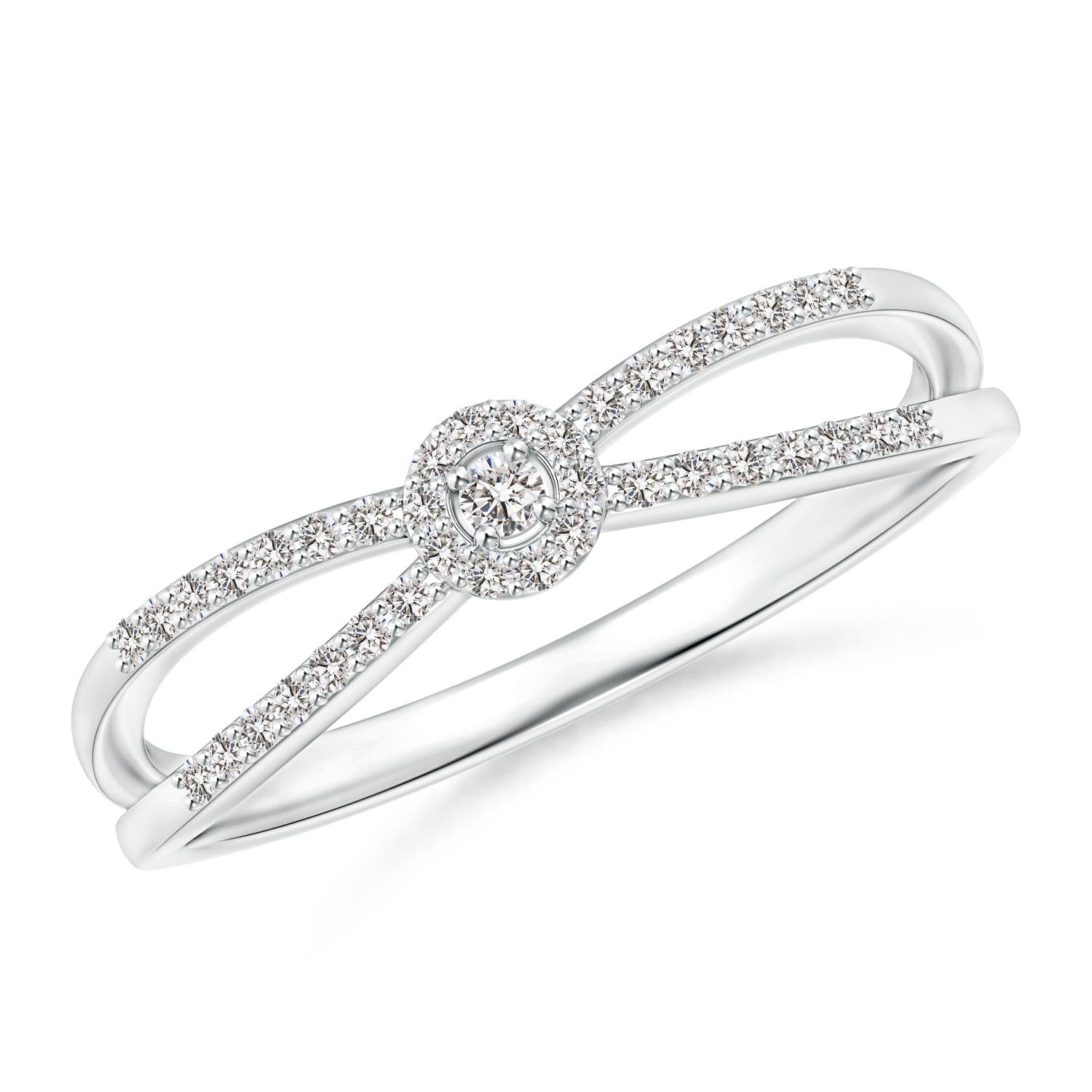 I-J, I1-I2 / 0.15 CT / 14 KT White Gold