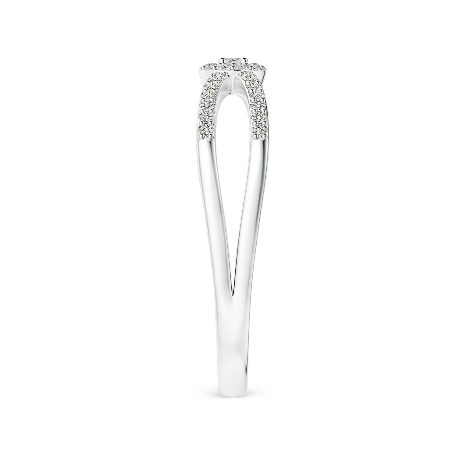 K, I3 / 0.15 CT / 14 KT White Gold